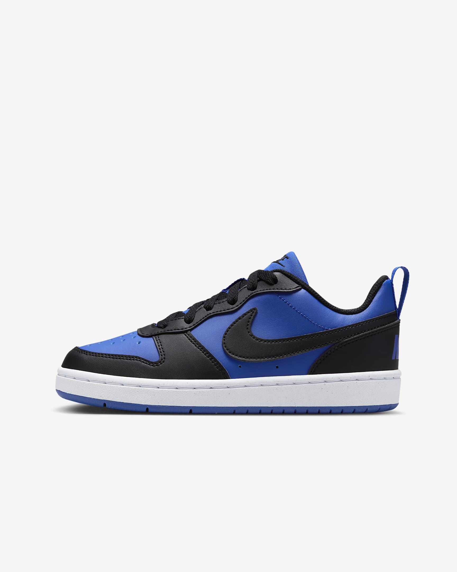 Nike Court Borough Low Recraft Schuh für ältere Kinder - Game Royal/Weiß/Schwarz