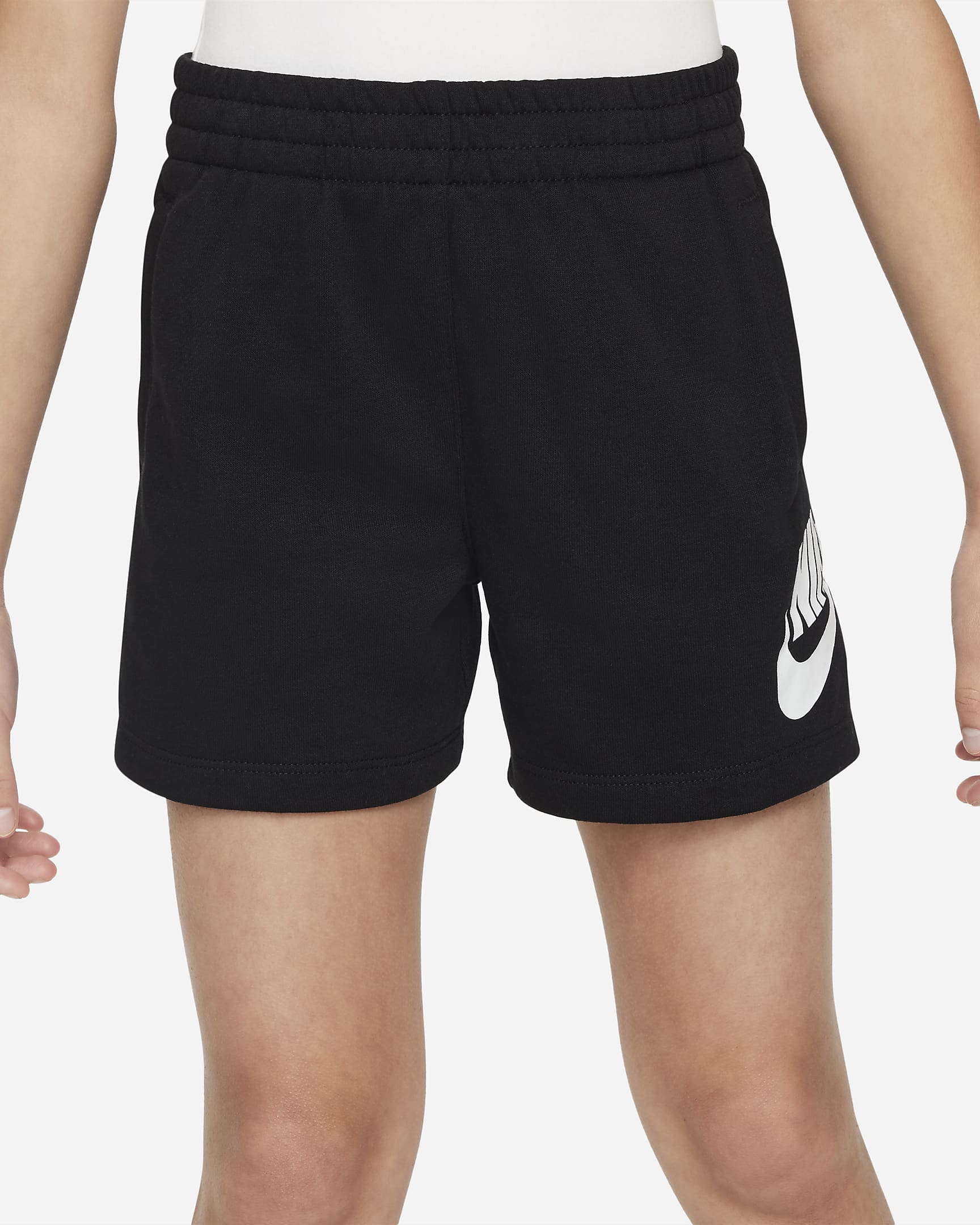 Nike Sportswear Club French Terry Shorts Little Kids Shorts - Black