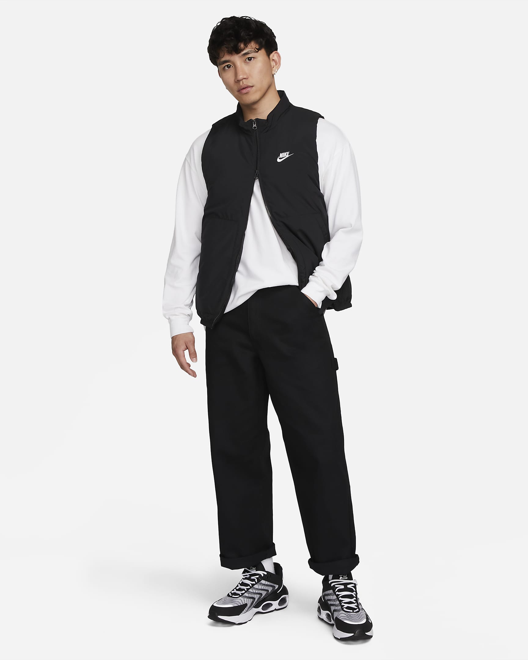 Nike Life Men's Carpenter Trousers - Black/Black