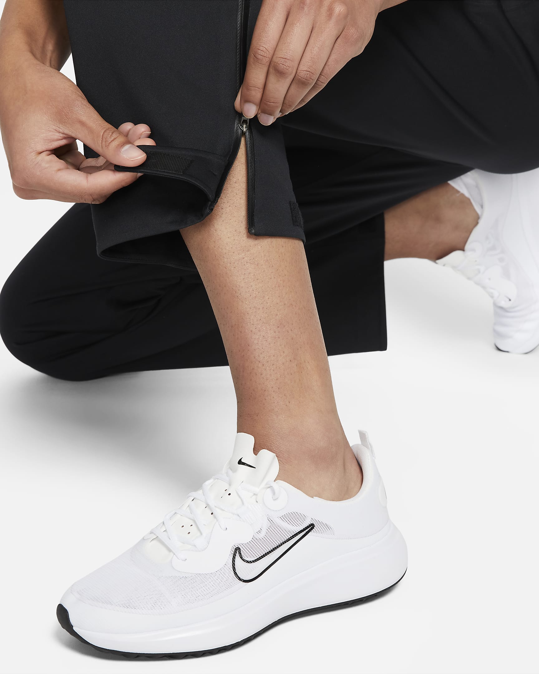 Nike Storm-FIT ADV Women's Golf Pants - Black/White