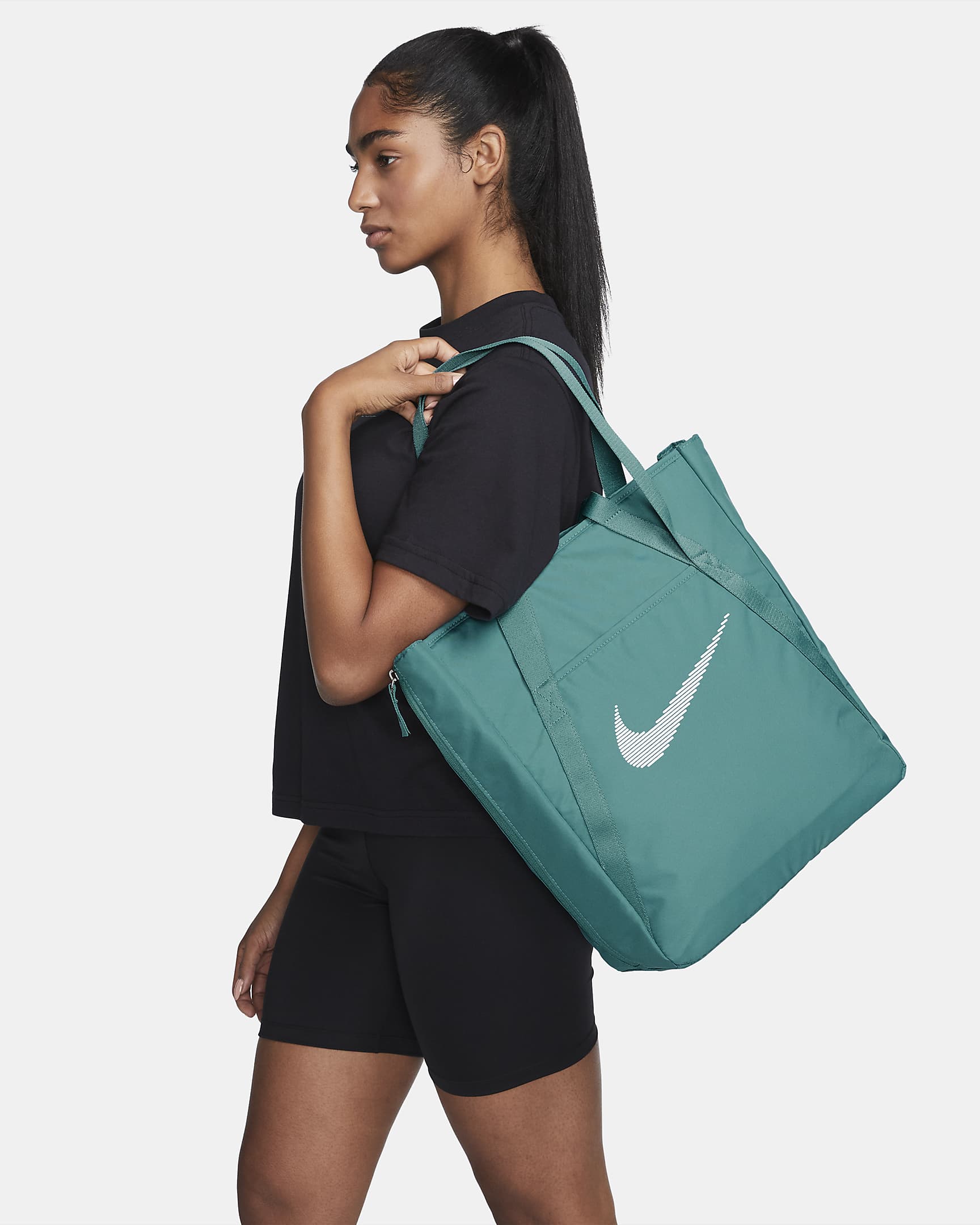 Nike Gym Tote (28L) - Mineral Teal/Mineral Teal/Light Silver