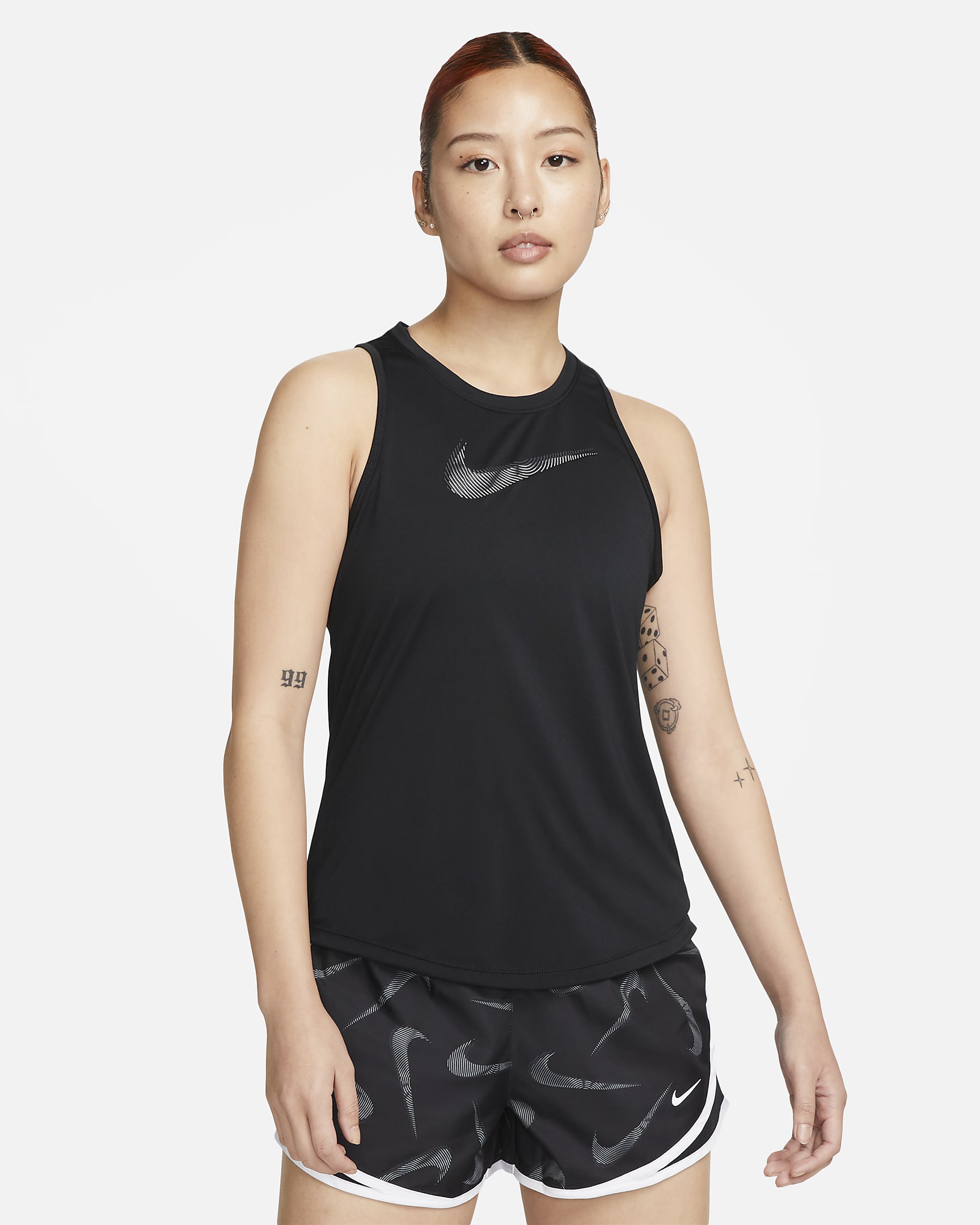 Nike Dri-FIT Swoosh Women's Running Tank Top. Nike IN