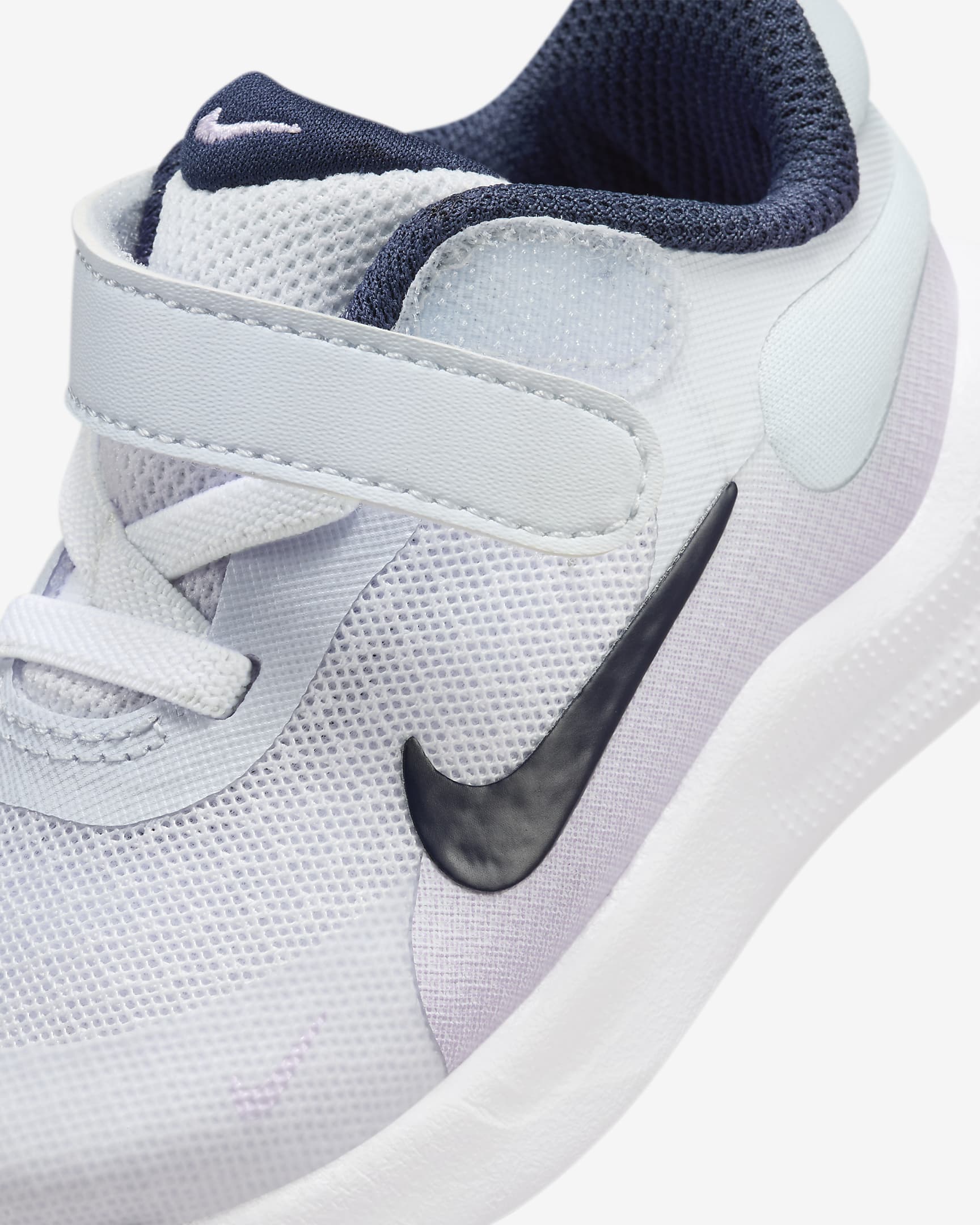 รองเท้าทารก/เด็กวัยหัดเดิน Nike Revolution 7 - Football Grey/Lilac Bloom/Lilac/Midnight Navy