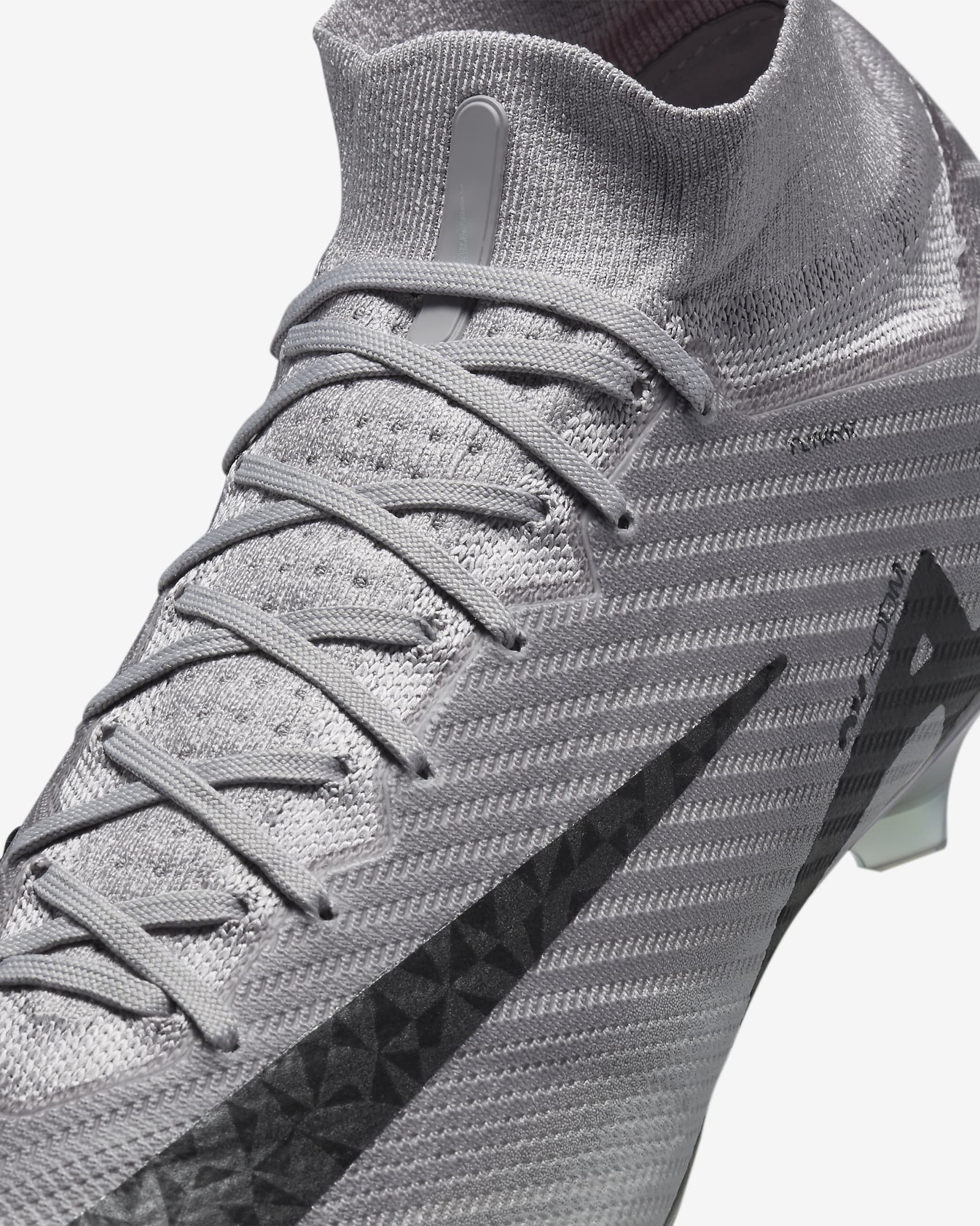 Nike Mercurial Superfly 9 Elite FG High-Top Football Boot - Atmosphere Grey/Black