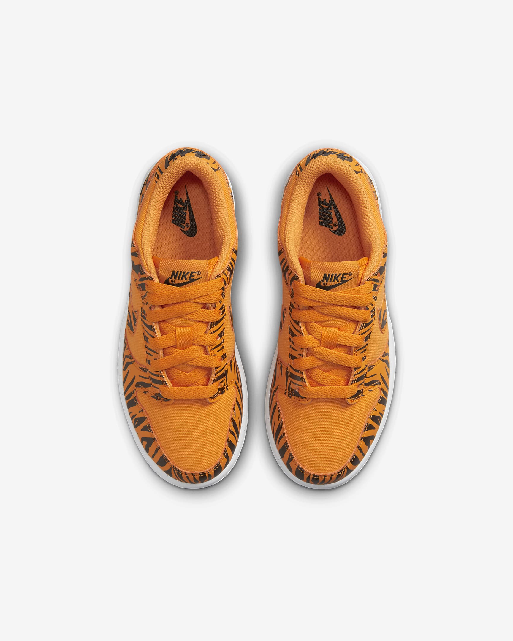 Nike Dunk Low Next Nature Younger Kids' Shoes - Kumquat/White/Black/Kumquat