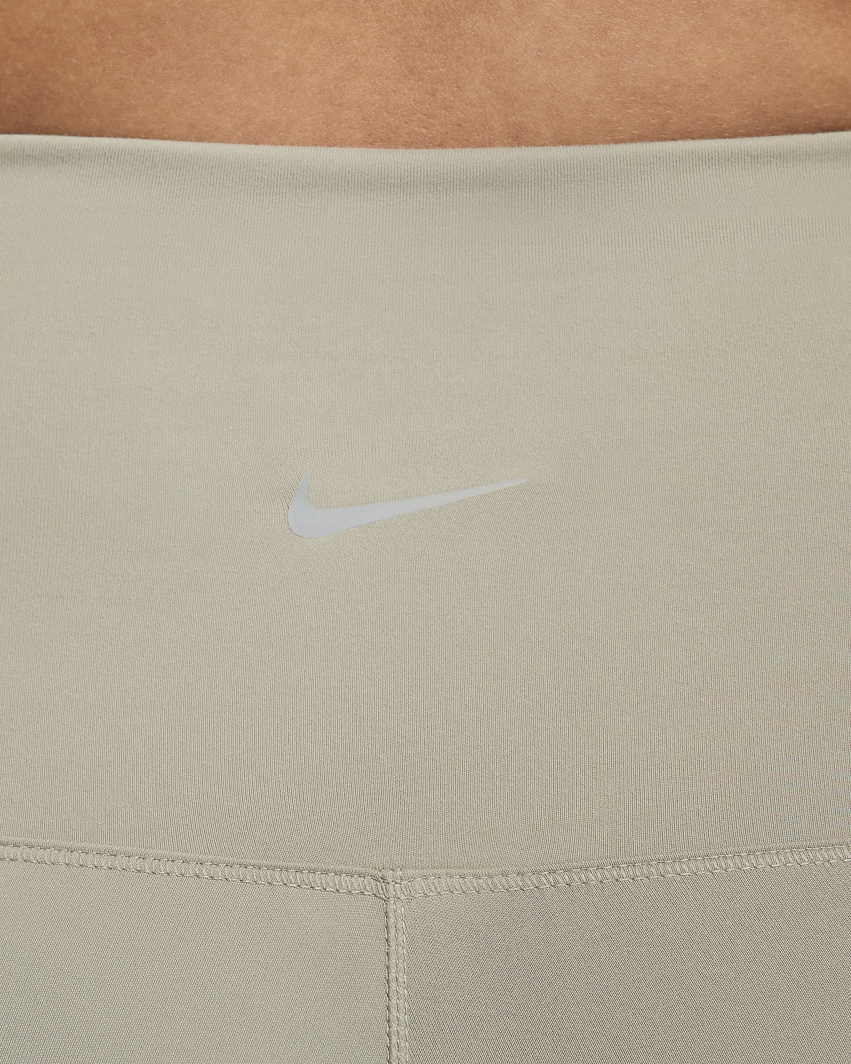 Nike (M) One Women's High-Waisted 7/8 Leggings with Pockets (Maternity) - Light Army