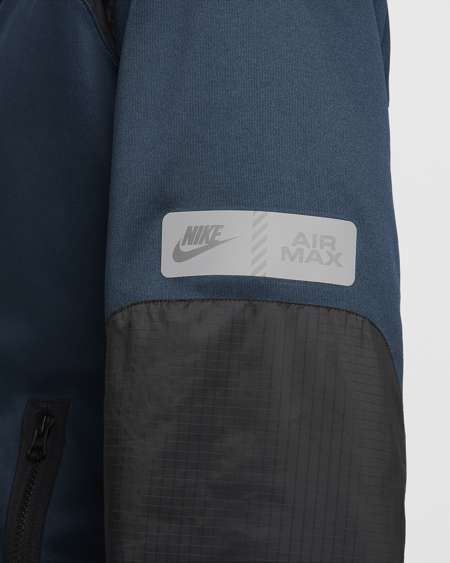 Nike Sportswear Air Max Men's Full-Zip Hoodie - Armoury Navy/Dark Smoke Grey/Black