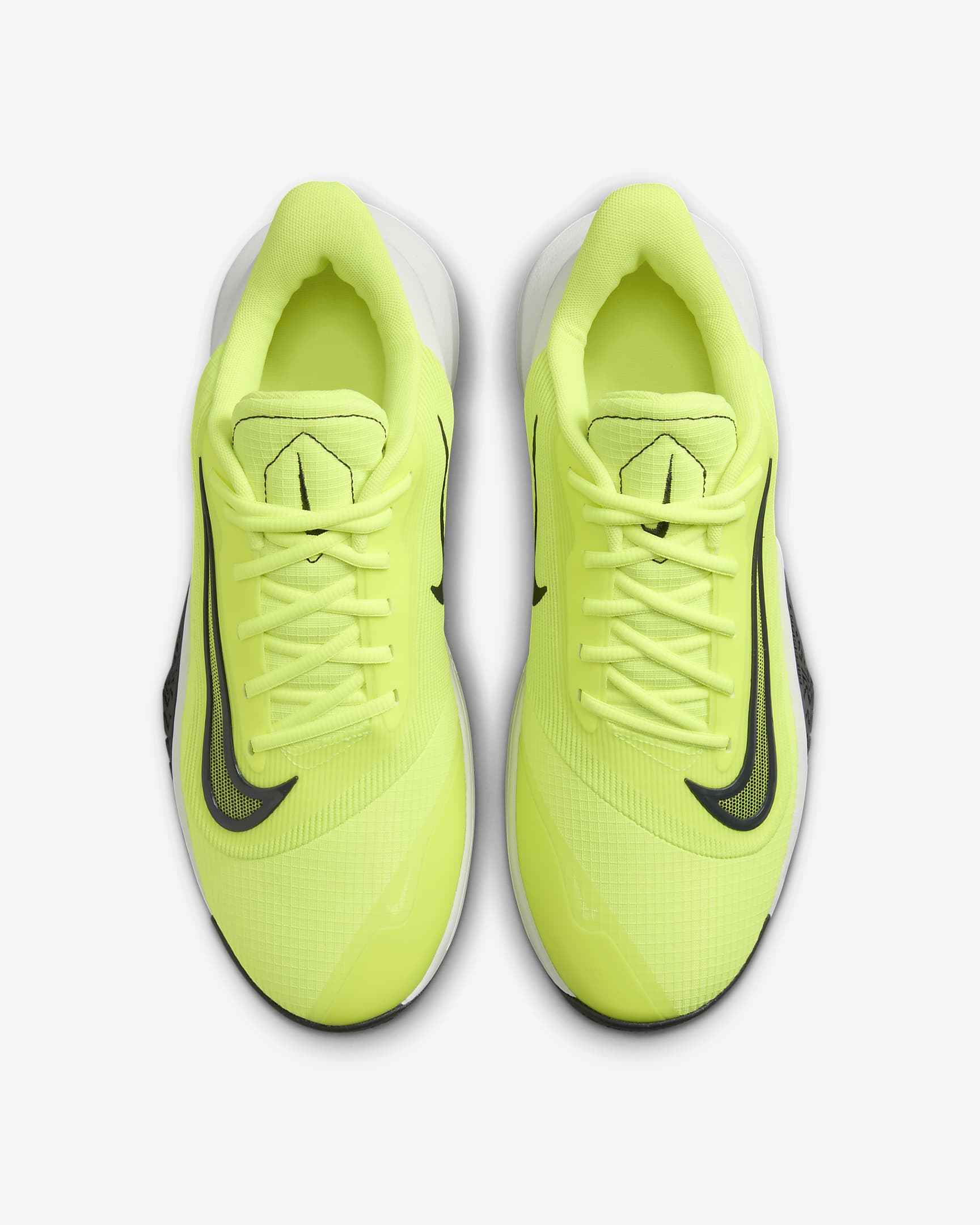 Chaussure de basket Nike Precision 7 pour homme - Volt/Summit White/Barely Volt/Dark Smoke Grey