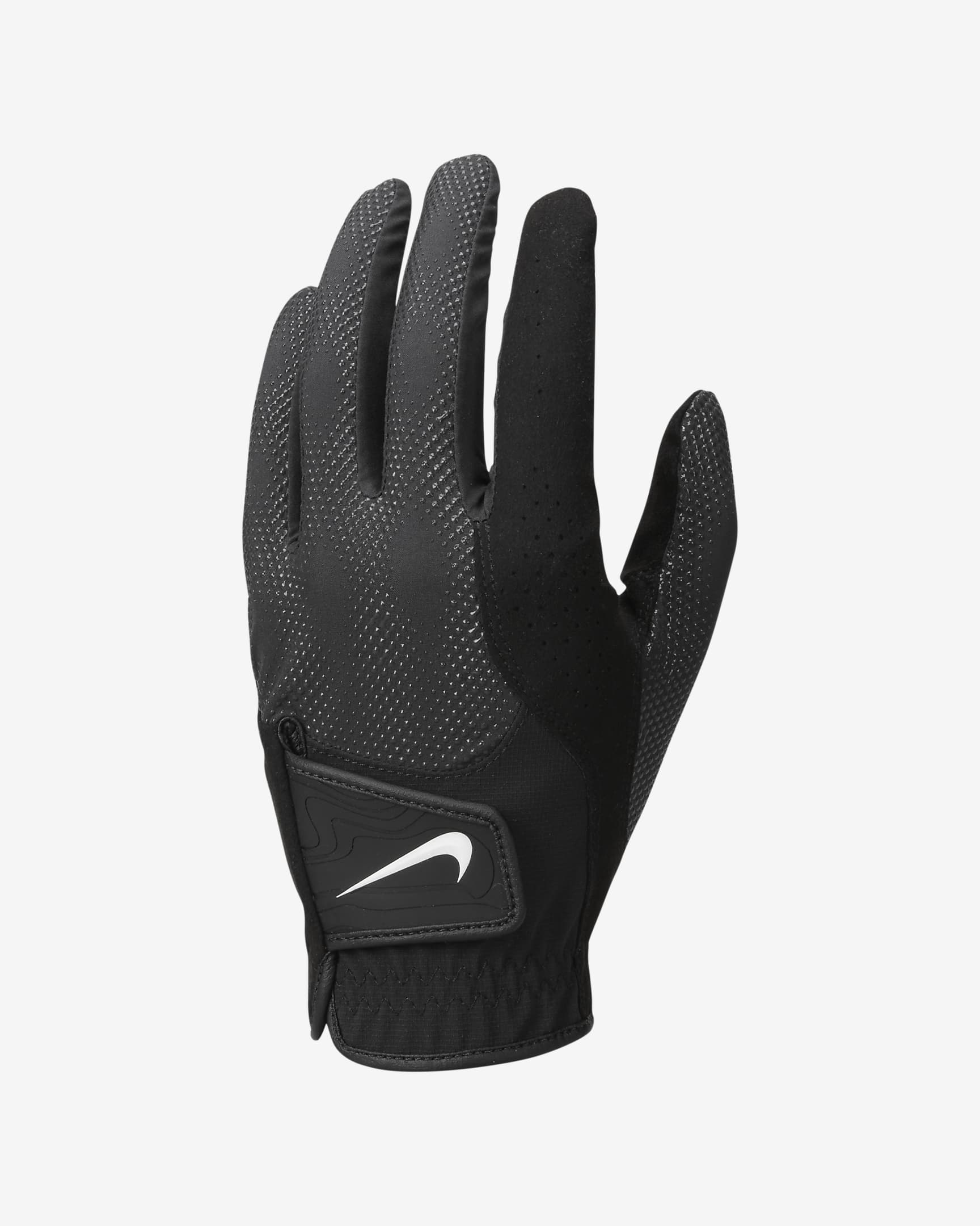 Nike Storm-FIT Golfhandschuhe - Schwarz/Schwarz/Schwarz/Weiß