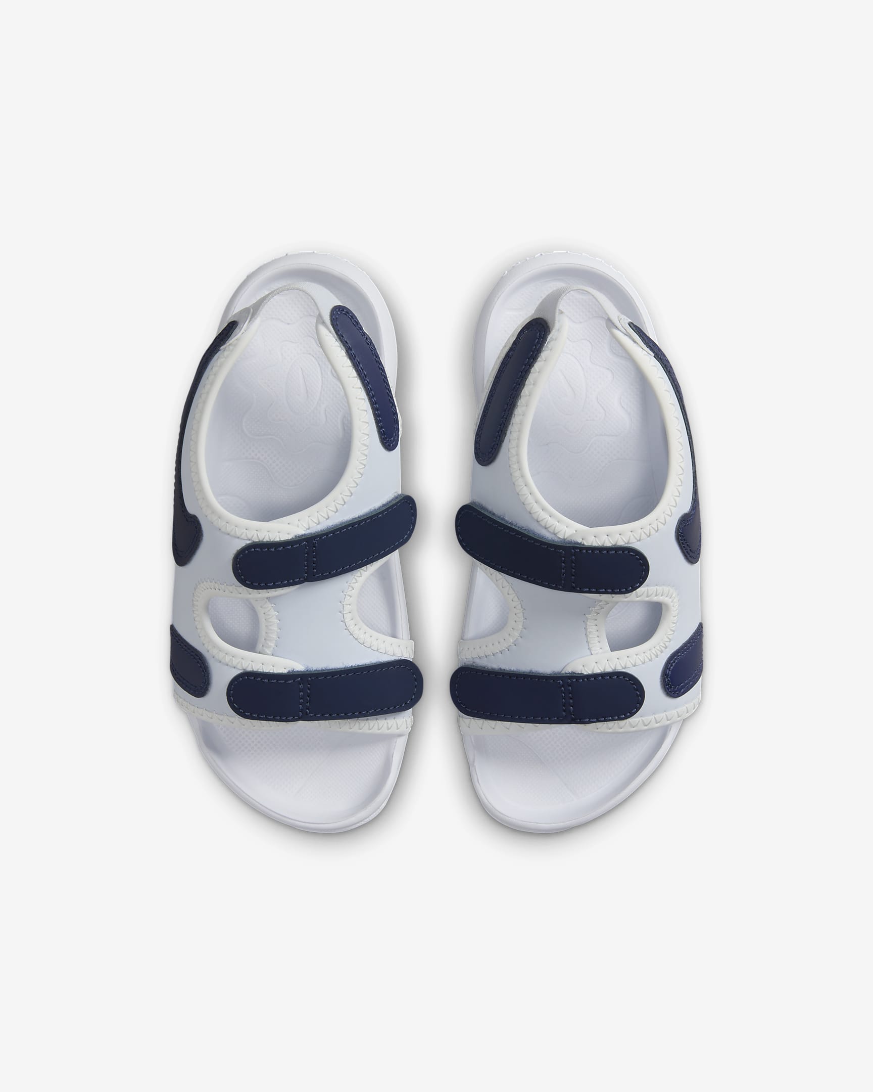 Nike Sunray Adjust 6 Younger Kids' Slides - Football Grey/Summit White/White/Midnight Navy