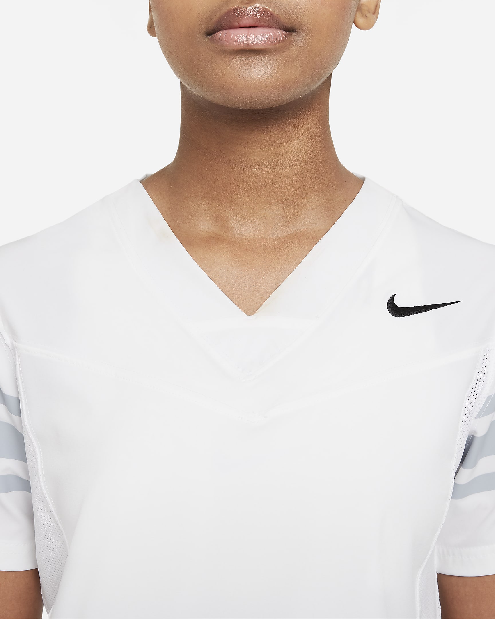 Nike Vapor Women's Flag Football Jersey (Stock) - Team White/Team Blue Grey/Team Black