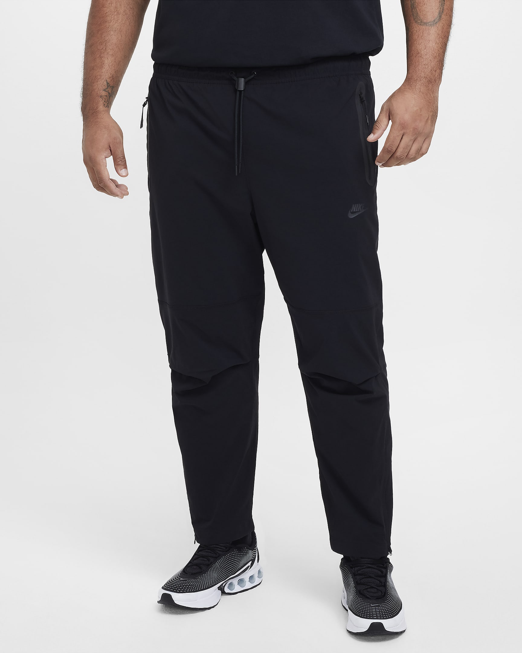 Nike Tech Men's Woven Trousers - Black/Black