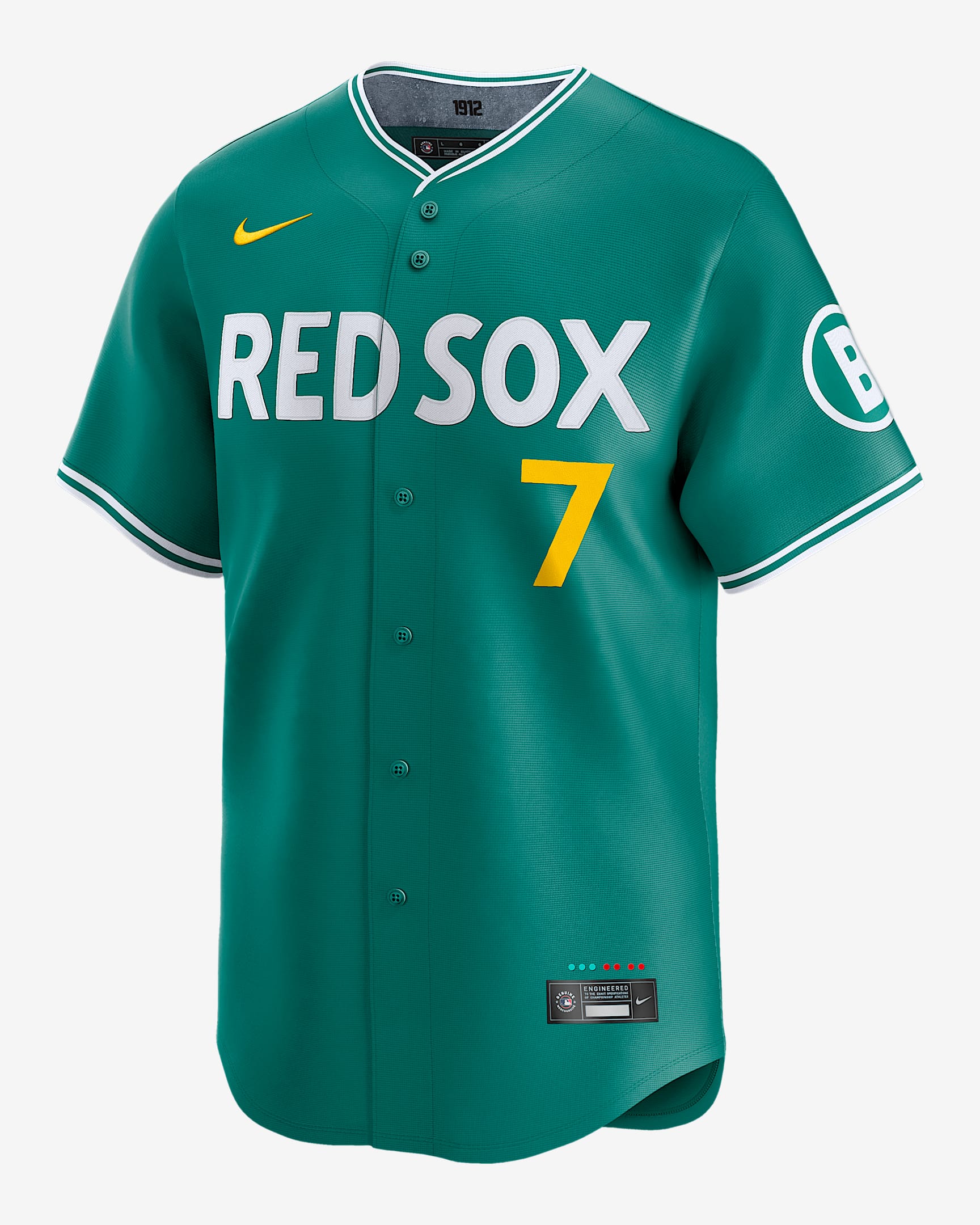 Masataka Yoshida Boston Red Sox City Connect Men’s Nike Dri-FIT ADV MLB Limited Jersey - Green