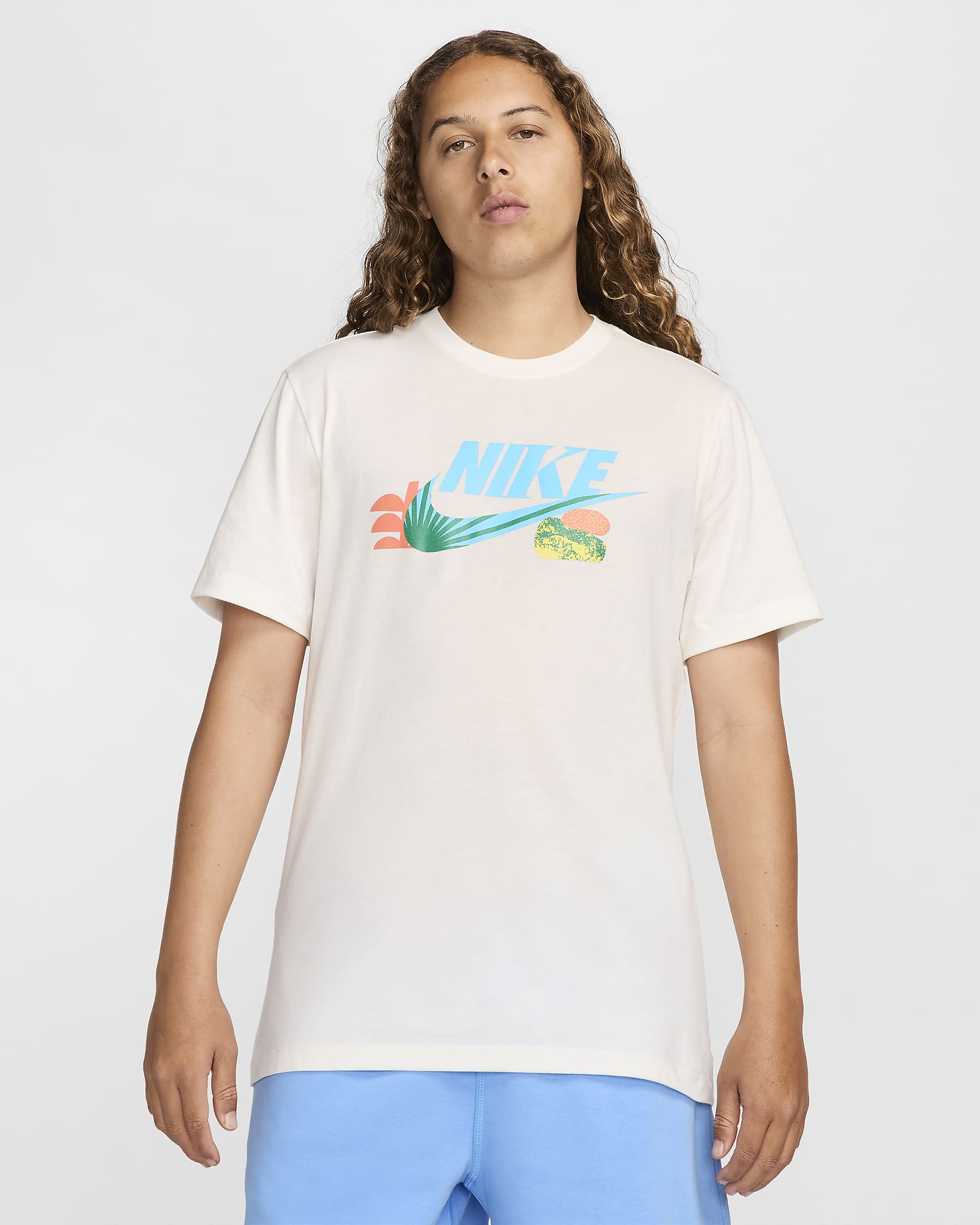 Ανδρικό T-Shirt Nike Sportswear - Sail