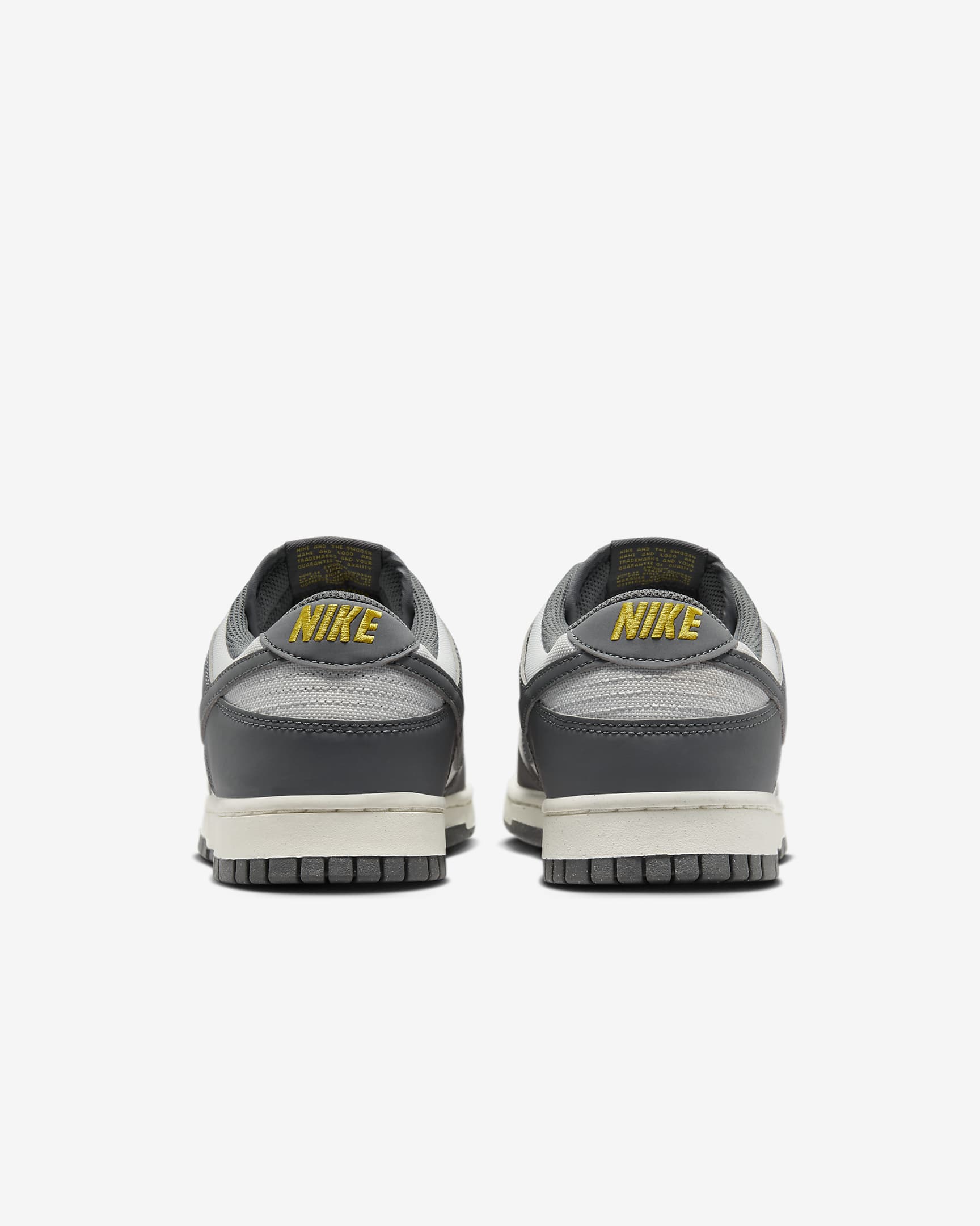 Sko Nike Dunk Low Next Nature för män - Iron Grey/Coconut Milk/Lightning/Photon Dust