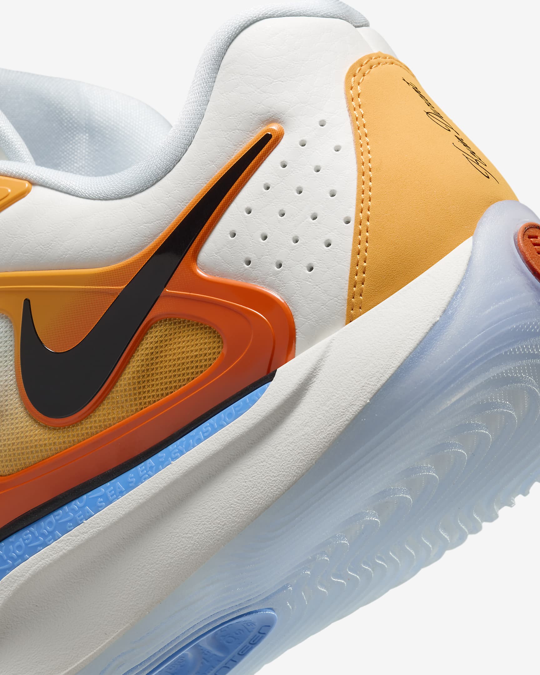 KD17 EP Basketball Shoes - University Gold/Safety Orange/University Blue/Black