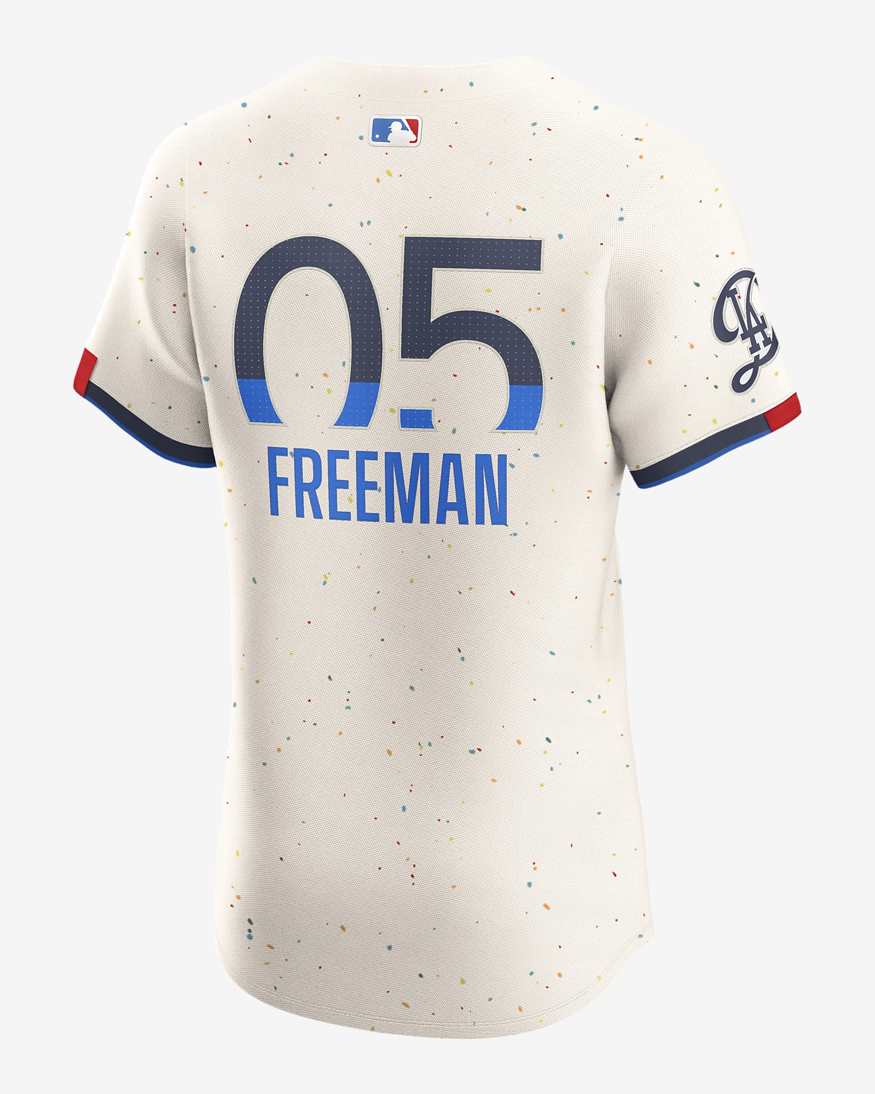 Freddie Freeman Los Angeles Dodgers City Connect Men's Nike Dri-FIT ADV MLB Elite Jersey - Cream