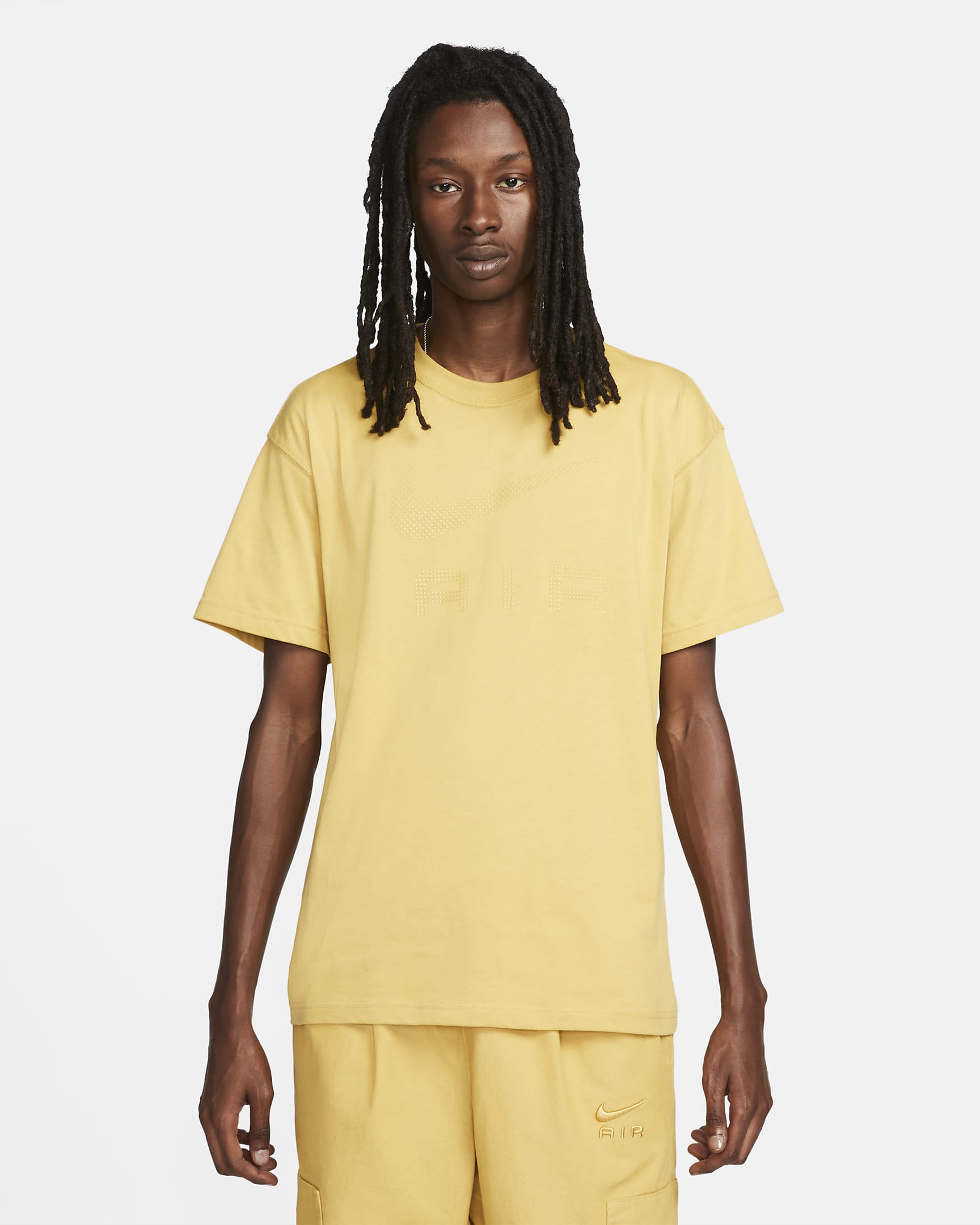 Nike Sportswear Max90 Men's T-Shirt - Wheat Gold