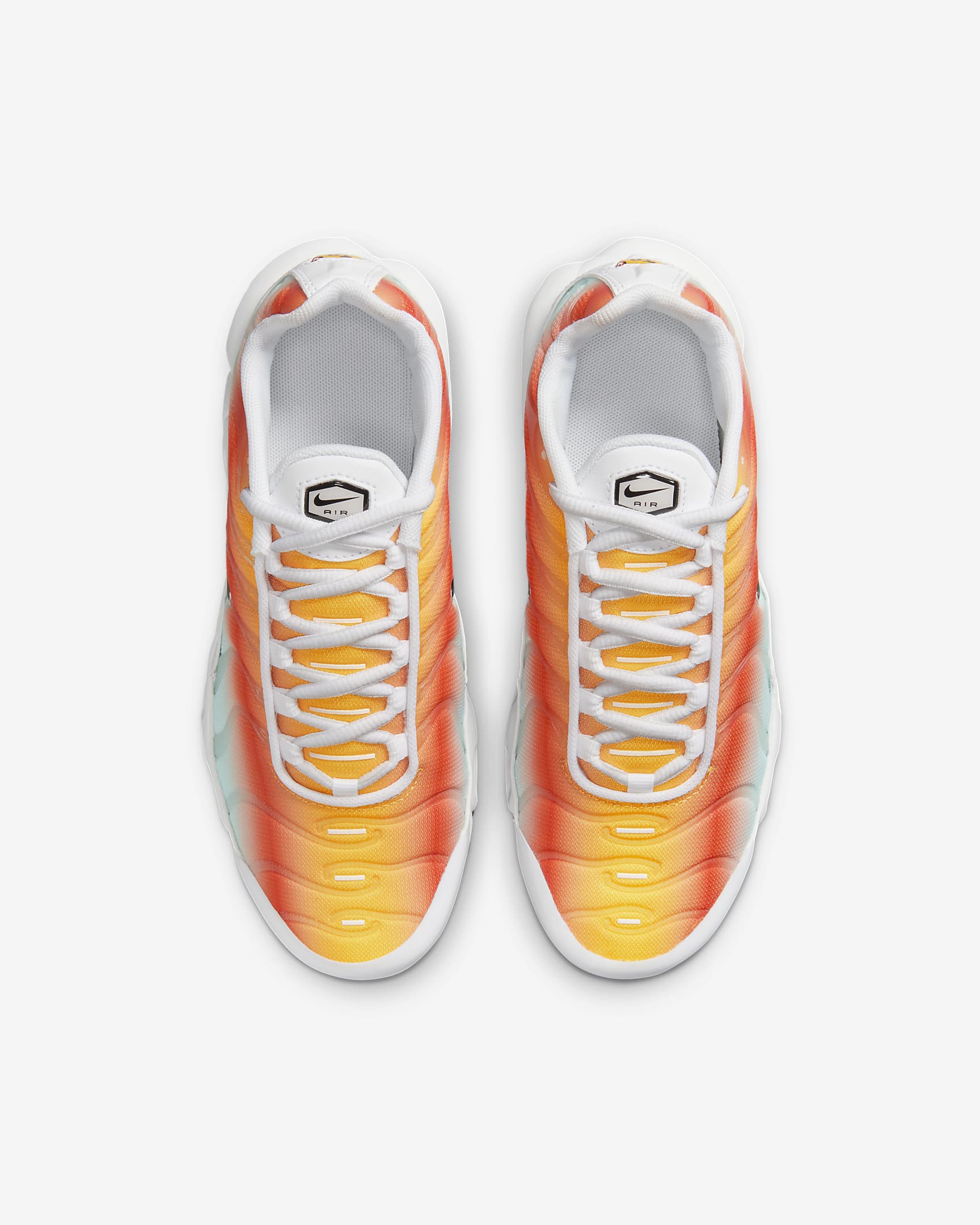 Nike Air Max Plus sko til store barn - Hvit/Cosmic Clay/Lightning/Svart