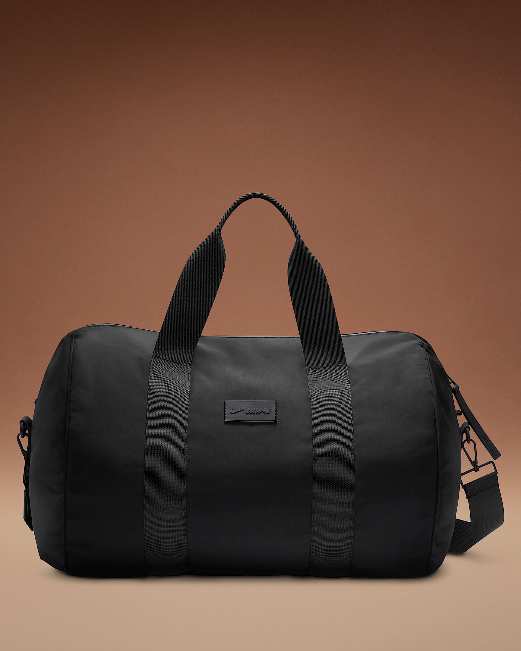 NikeSKIMS Puffer Gym Bag - NSKM Obsidian