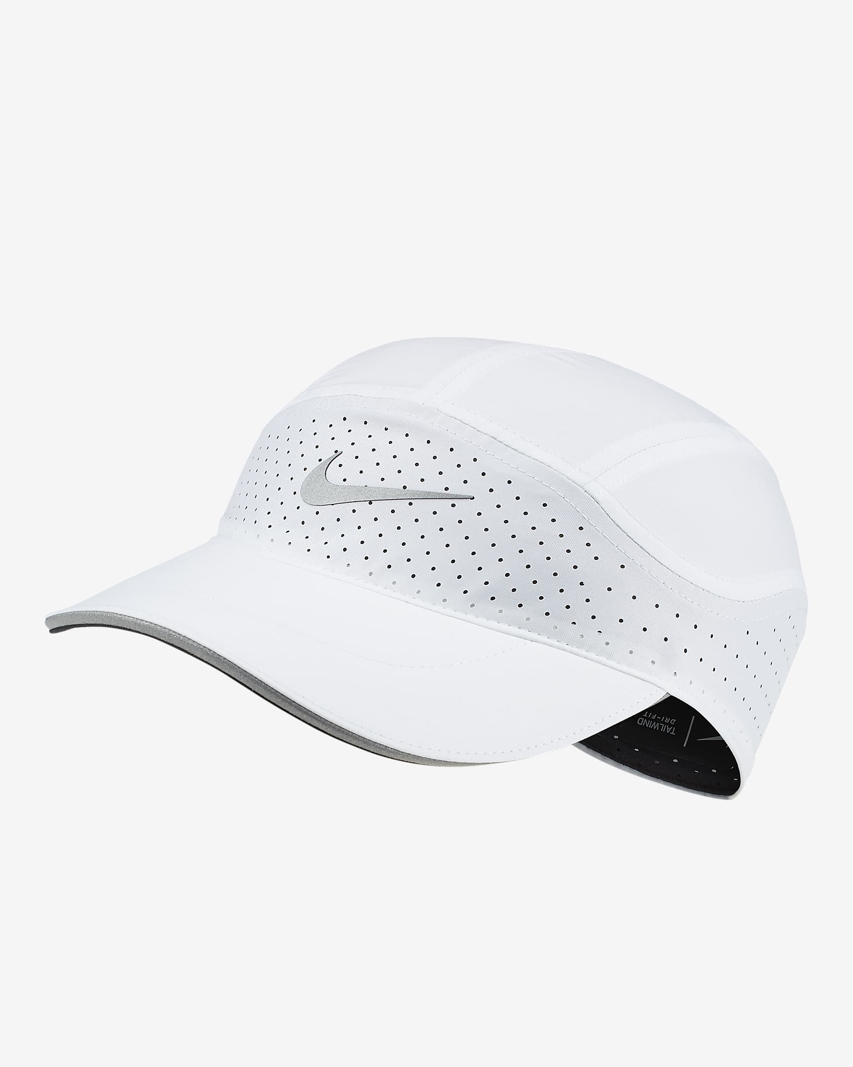 Nike AeroBill Tailwind Running Cap - White