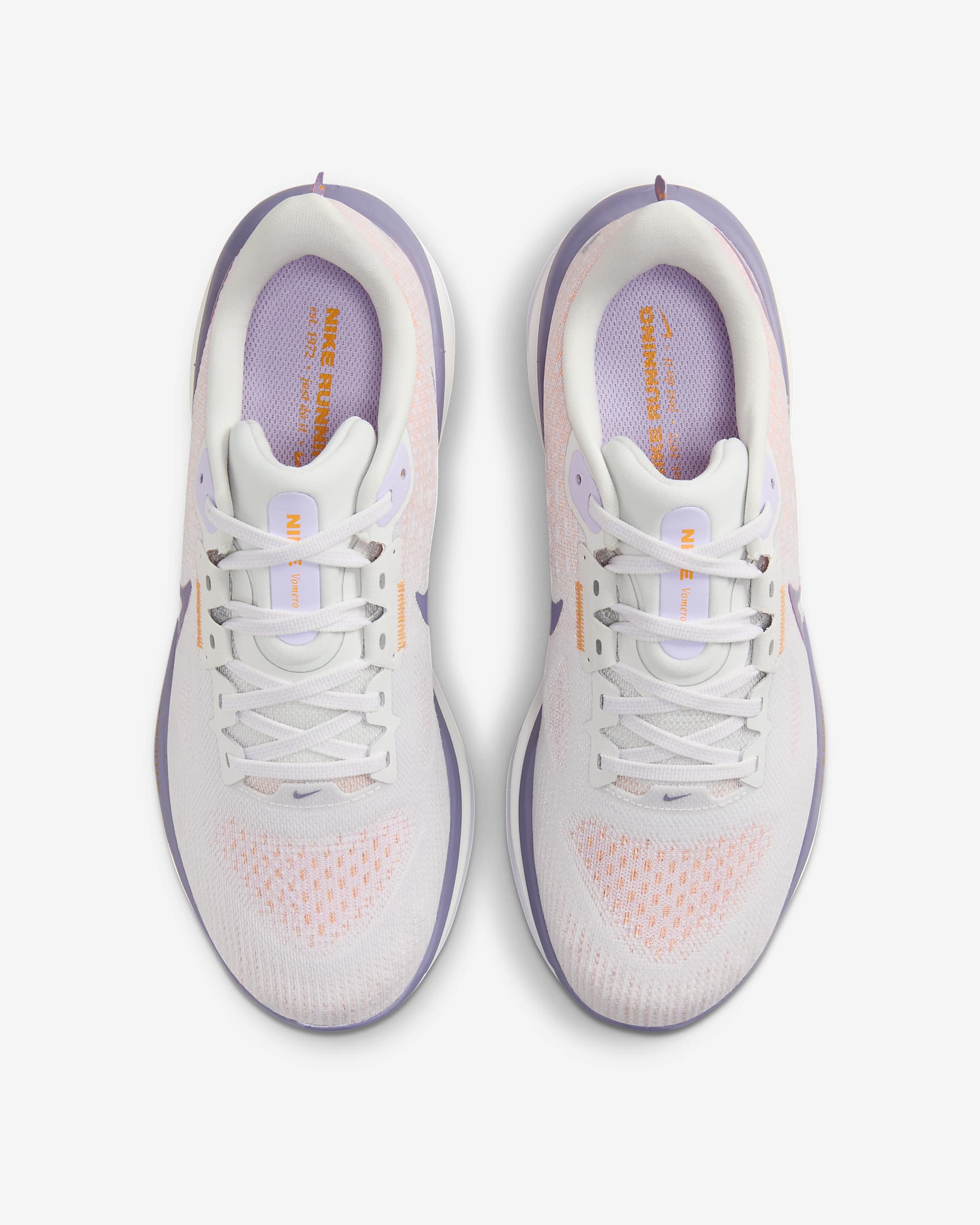 Tenis de correr en pavimento para mujer Nike Vomero 17 - Polvo fotón/Flor de lila/Blanco/Alba