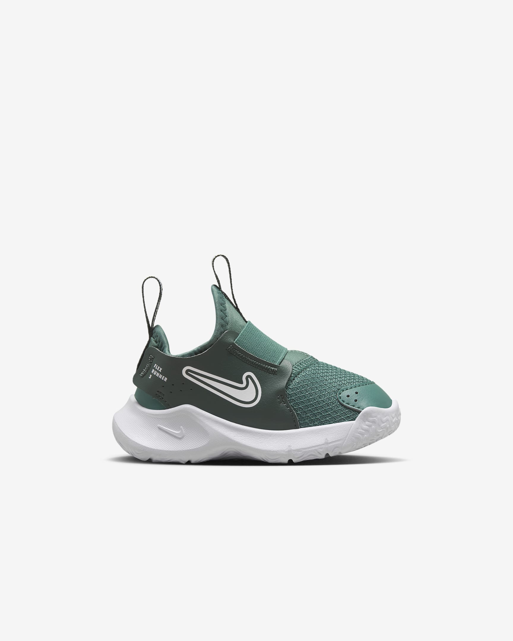 Nike Flex Runner 3 Baby/Toddler Shoes - Bicoastal/Vintage Green/White