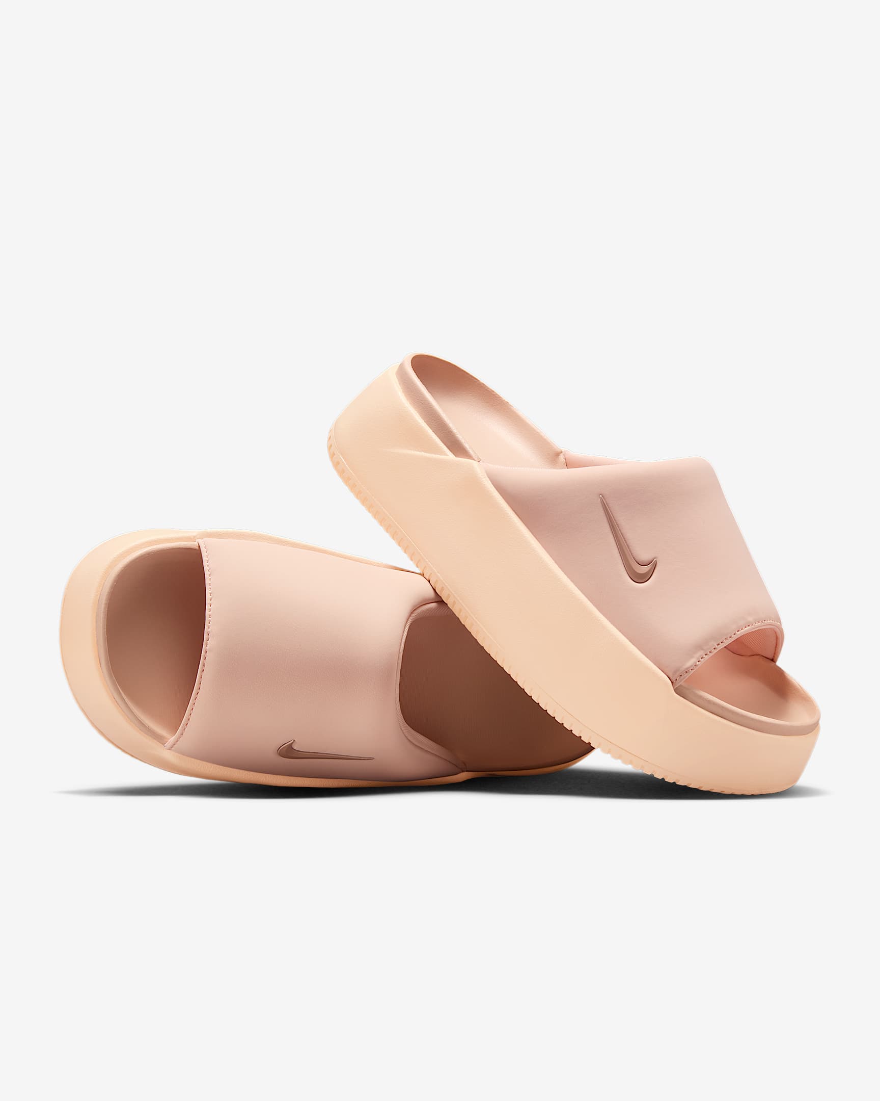 Nike Calm Elevation Women's Slides - Washed Coral/Washed Coral