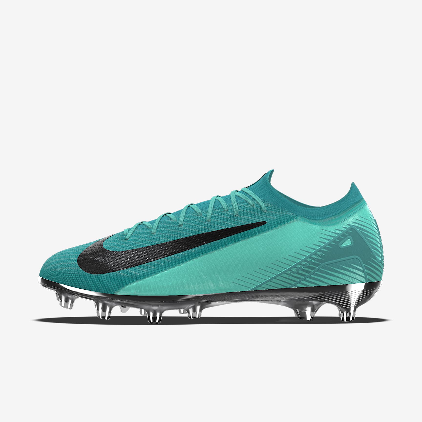 Nike Mercurial Vapor 16 Elite By You Custom AG-Pro Low-Top Soccer Cleats - Hyper Turquoise/Dusty Cactus/Hyper Turquoise
