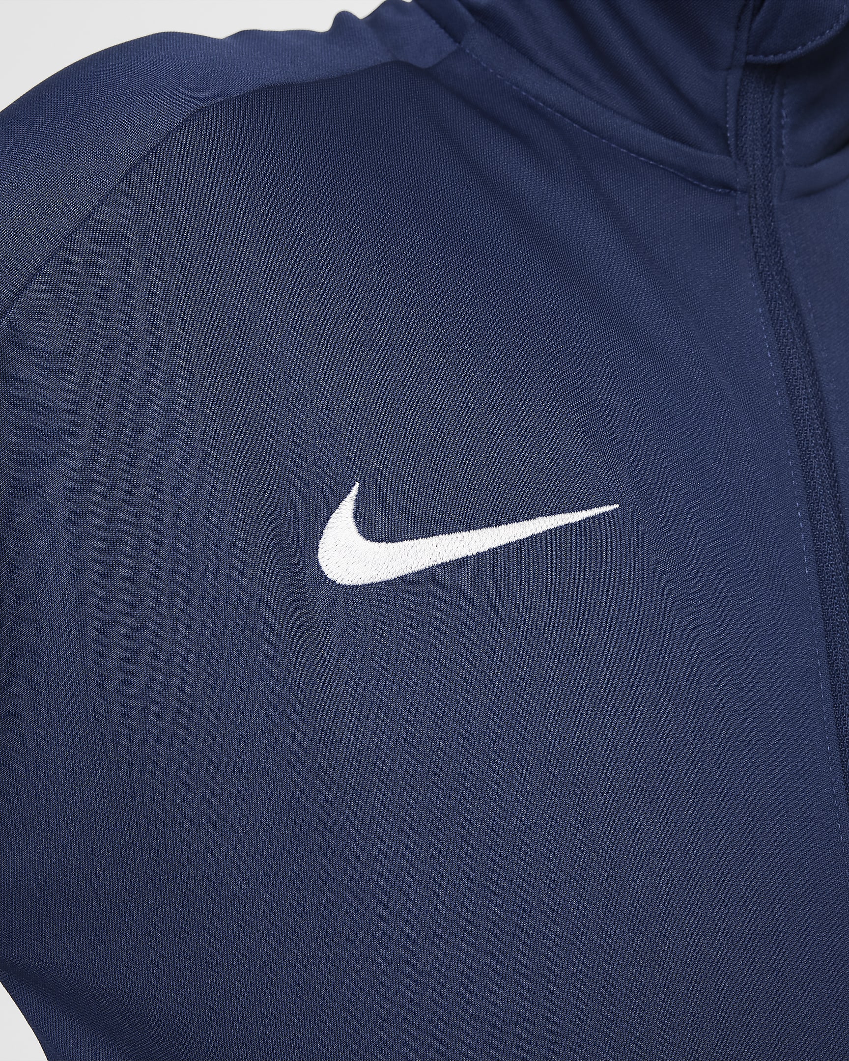 Stickad fotbollstracksuit Paris Saint-Germain Academy Pro Nike Dri-FIT för ungdom - Midnight Navy/Vit