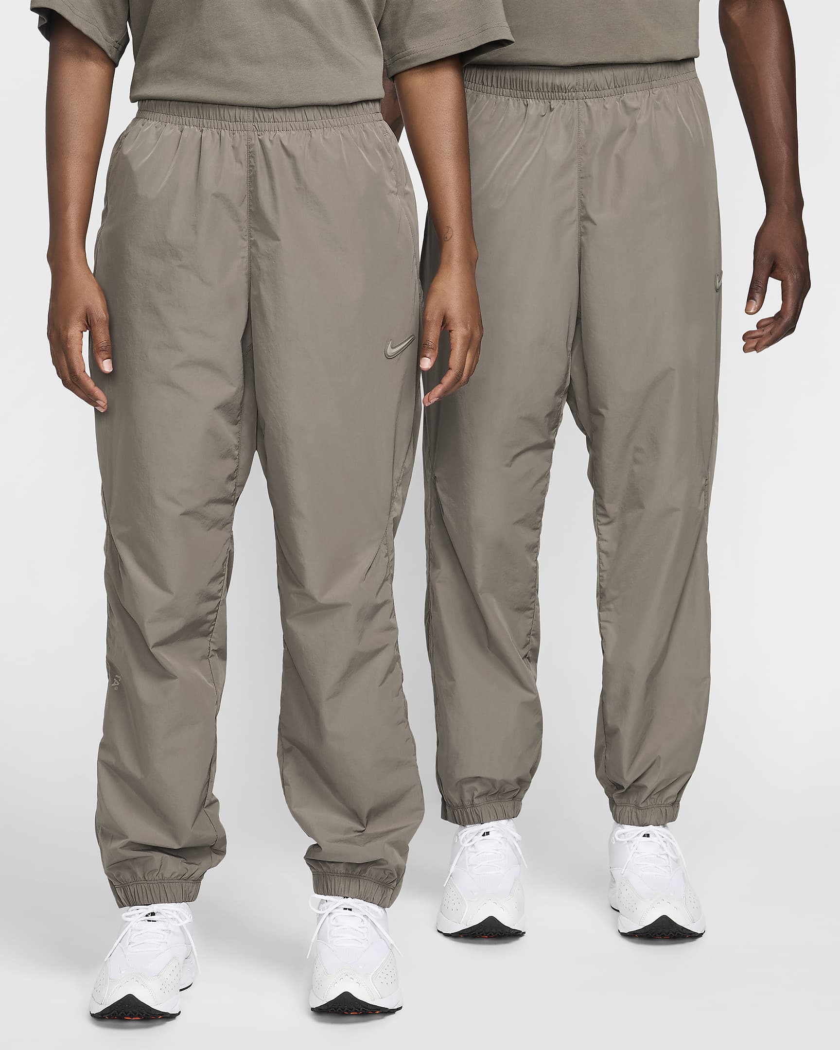 NOCTA Northstar Nylon Tracksuit Bottoms - Olive Grey/Moon Fossil/Moon Fossil