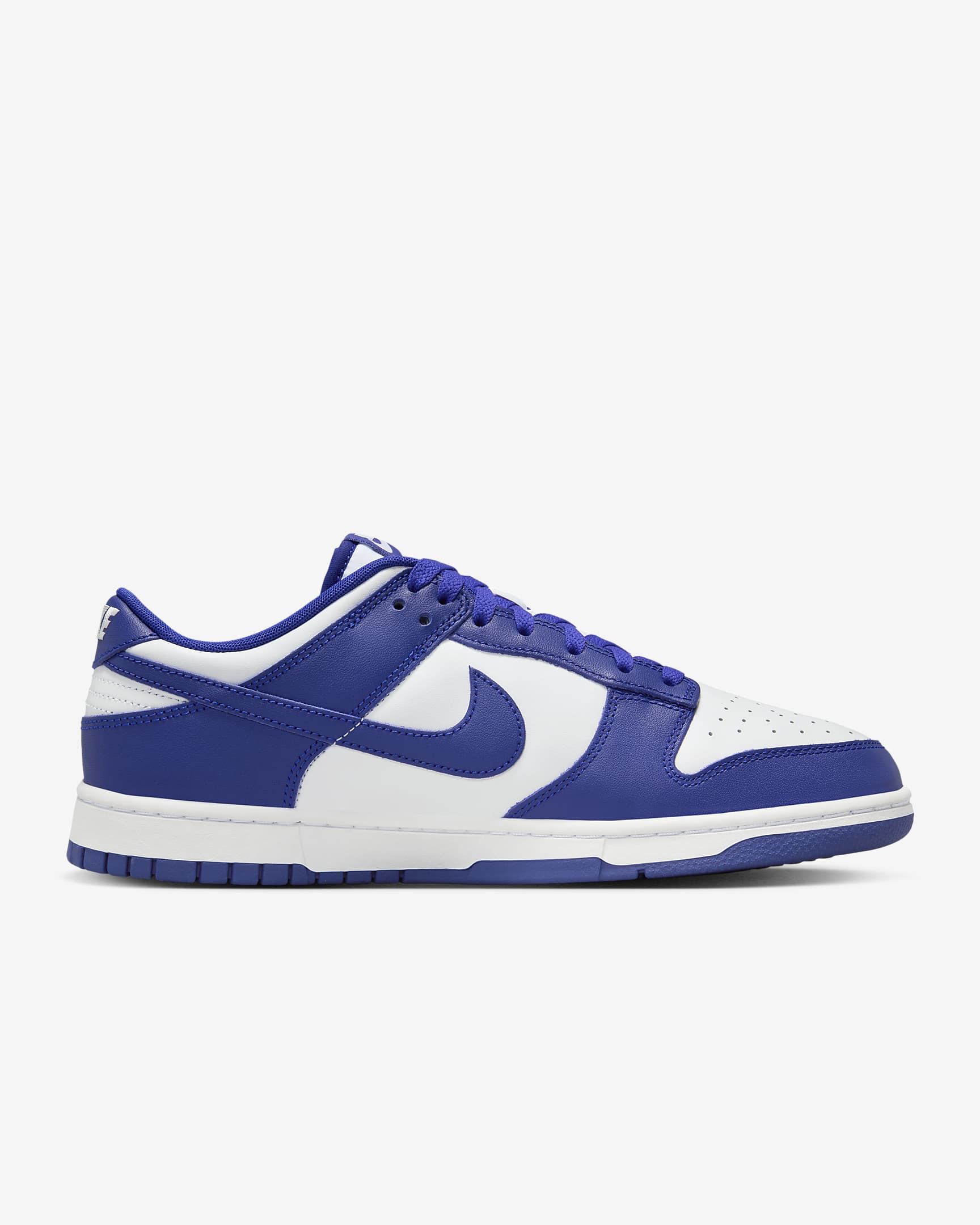 Nike Dunk Low Retro Men's Shoes - White/University Red/Concord