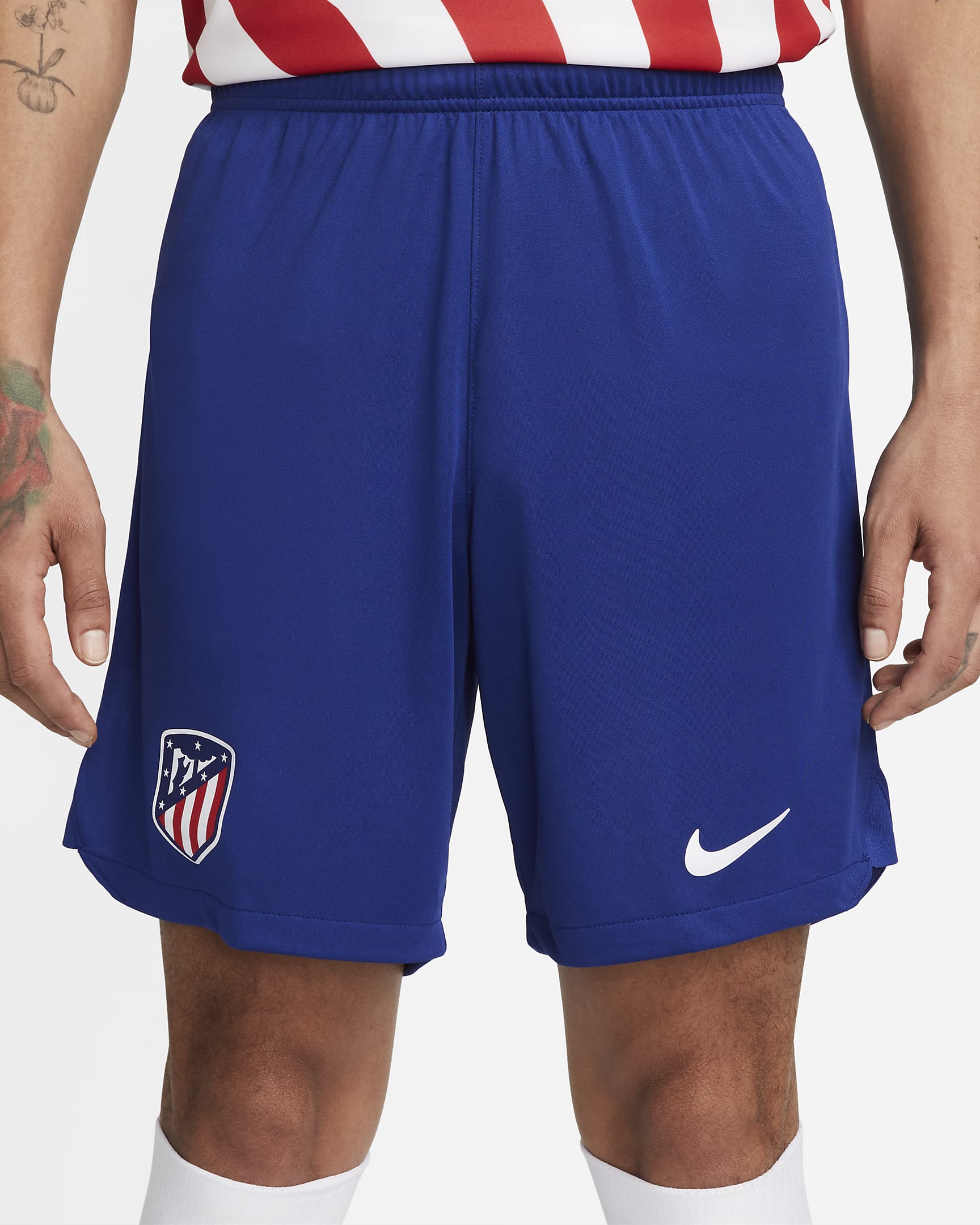 Atlético Madrid 2022/23 Stadium Home Men's Nike Dri-FIT Football Shorts ...