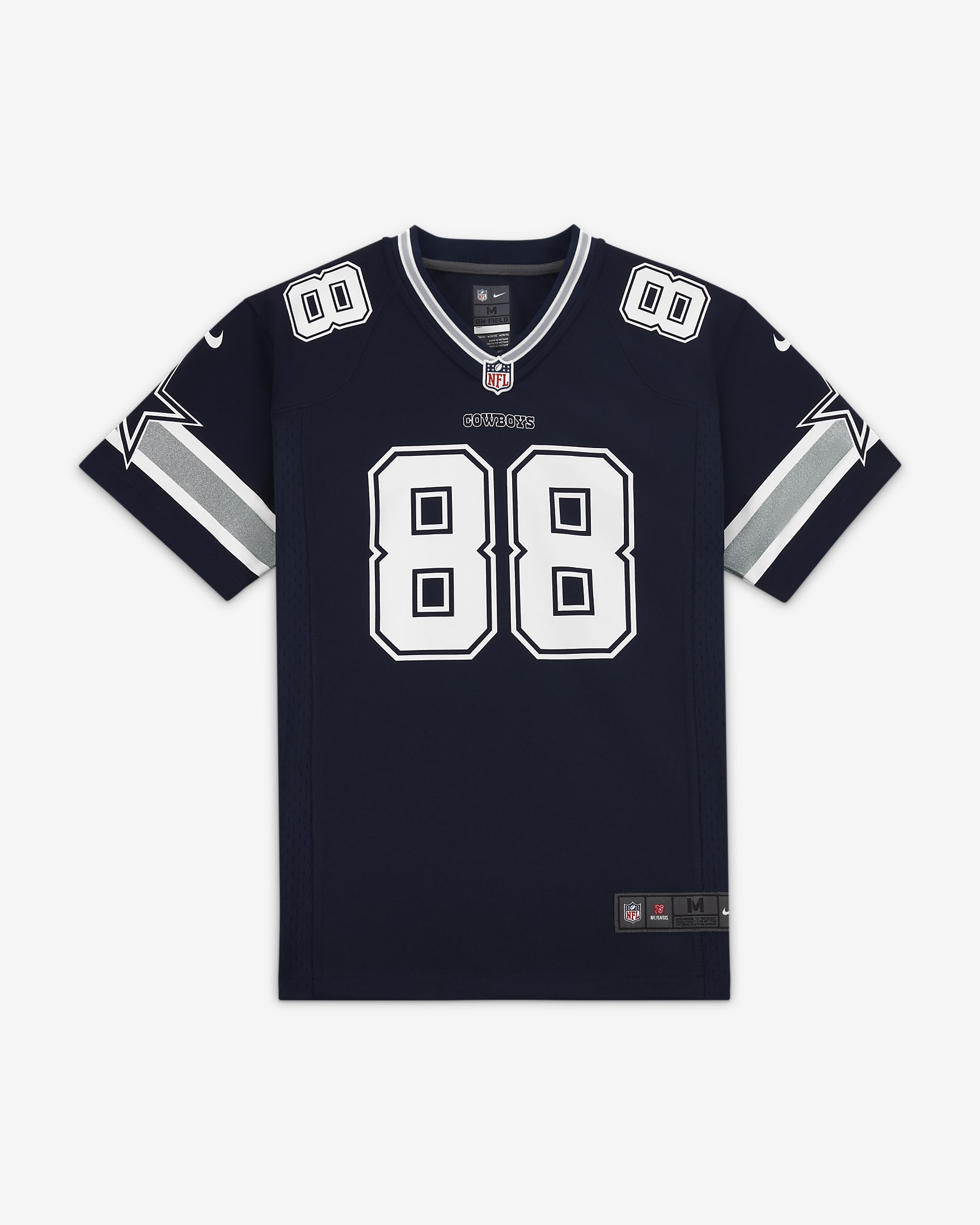 NFL Dallas Cowboys (CeeDee Lamb) Older Kids' Game American Football Jersey - College Navy/Blue