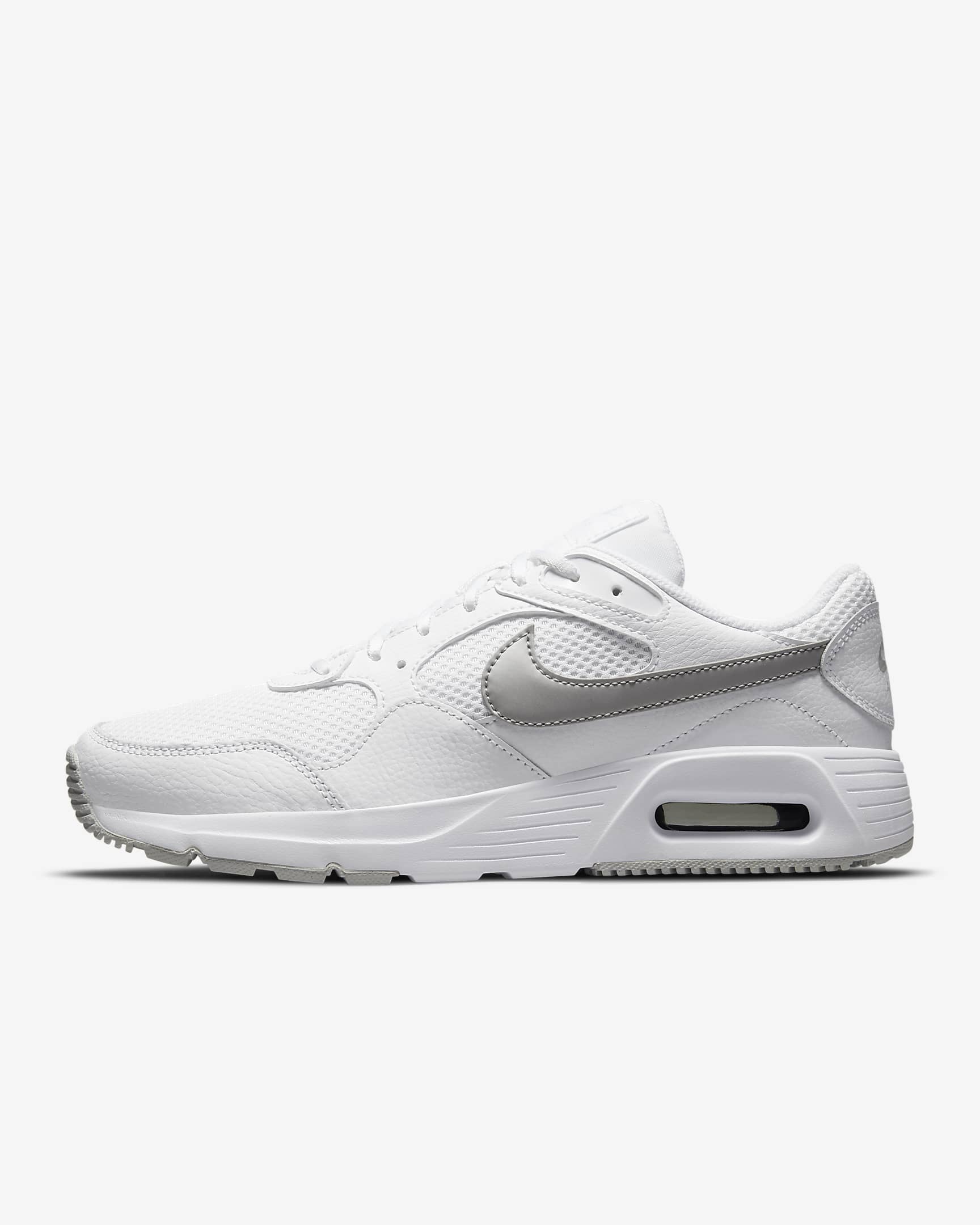 Nike Air Max SC Women's Shoes - White/Pure Platinum/Metallic Platinum