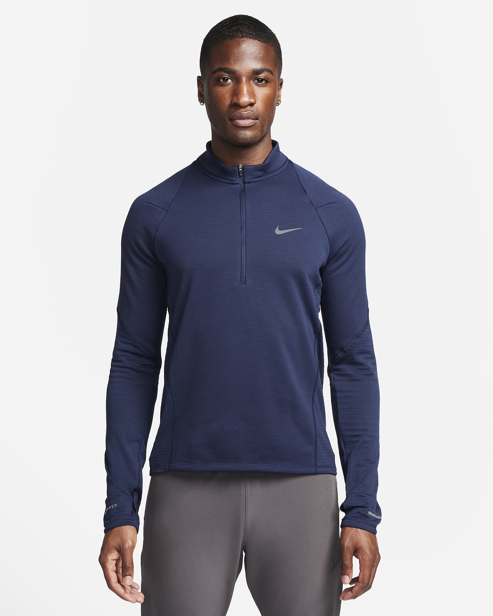 Nike Repel Men's Therma-FIT 1/2-Zip Running Top. Nike UK