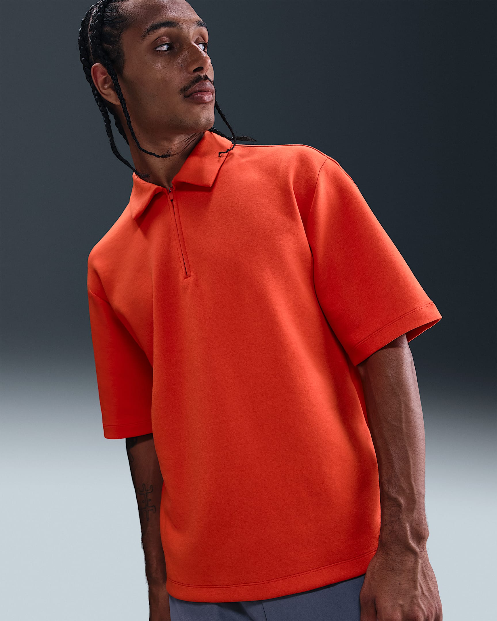 Nike 24.7 ImpossiblySoft Men's Dri-FIT Polo - Picante Red/Mystic Red