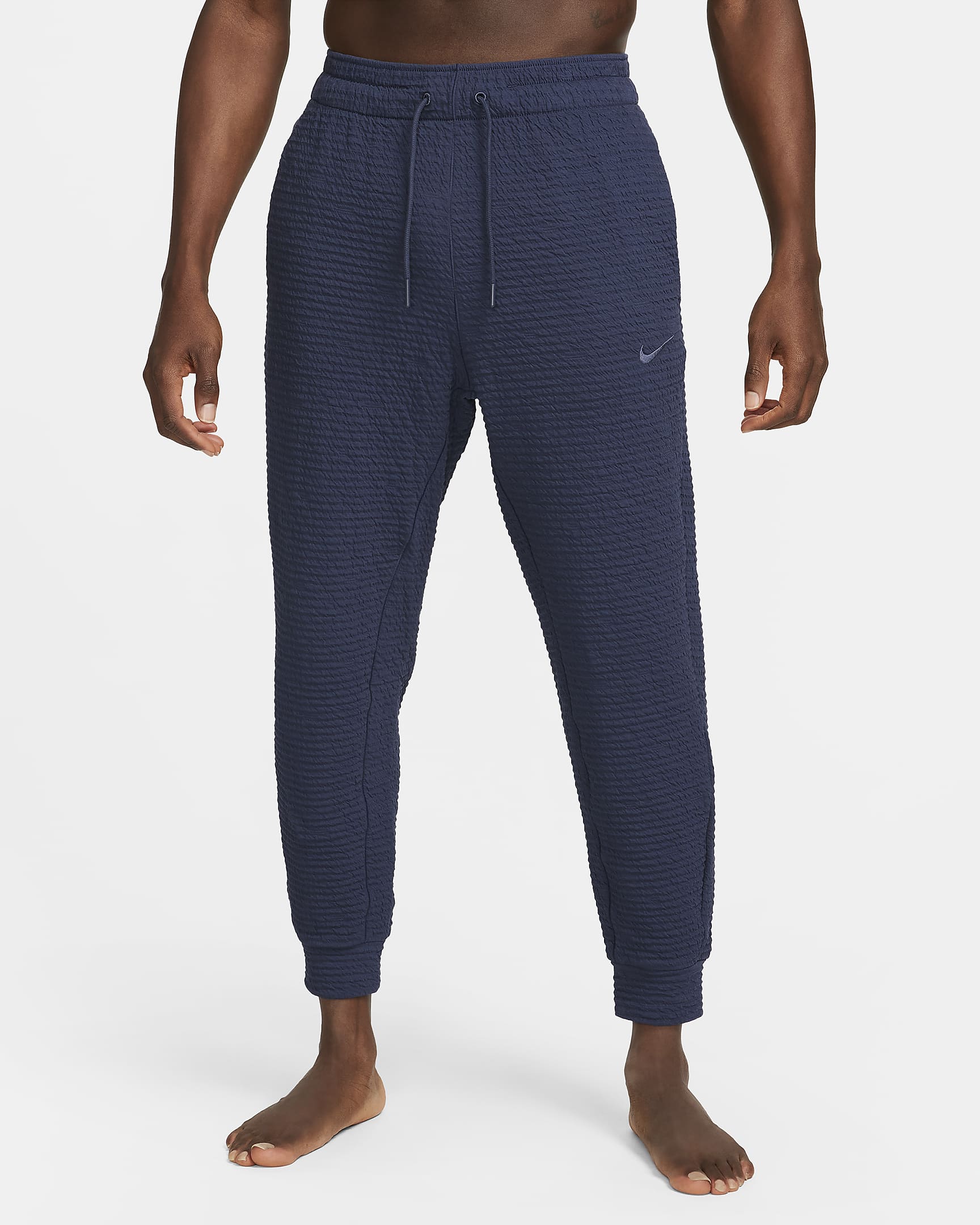 Nike Yoga Men's Dri-FIT Pants - Thunder Blue/Thunder Blue