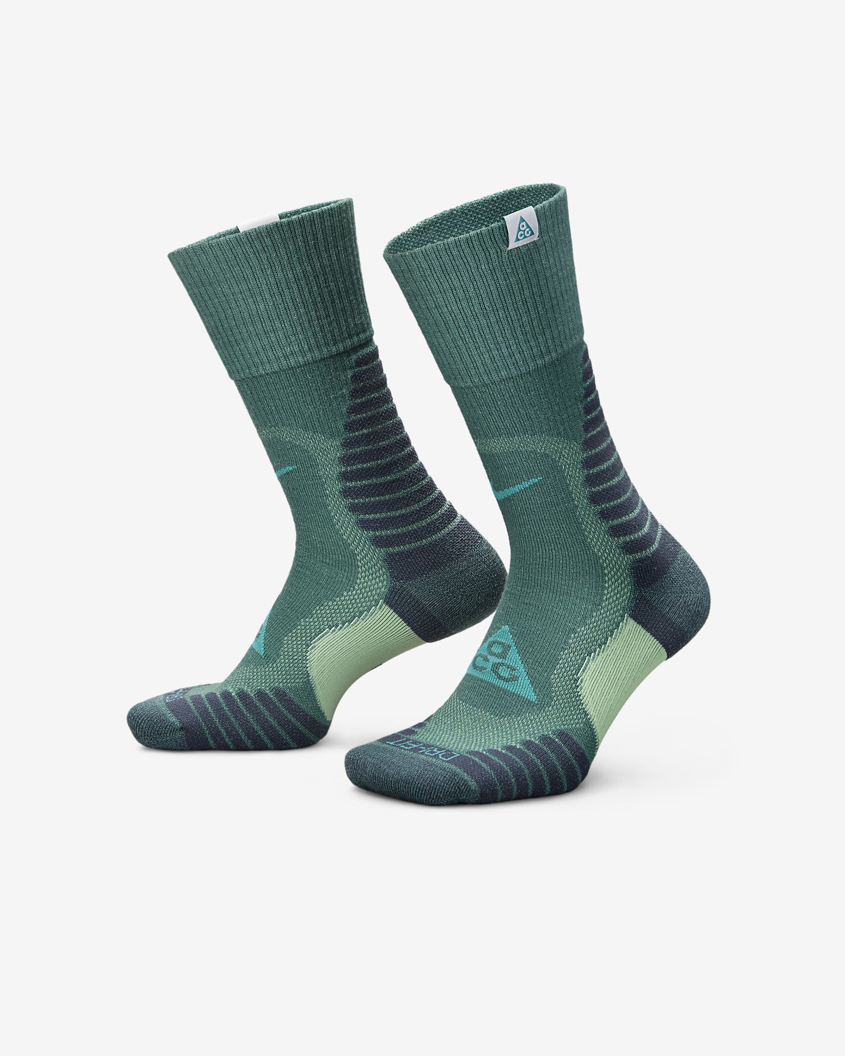 Nike ACG gepolsterte Outdoor-Crew-Socken - Bicoastal/Dusty Cactus