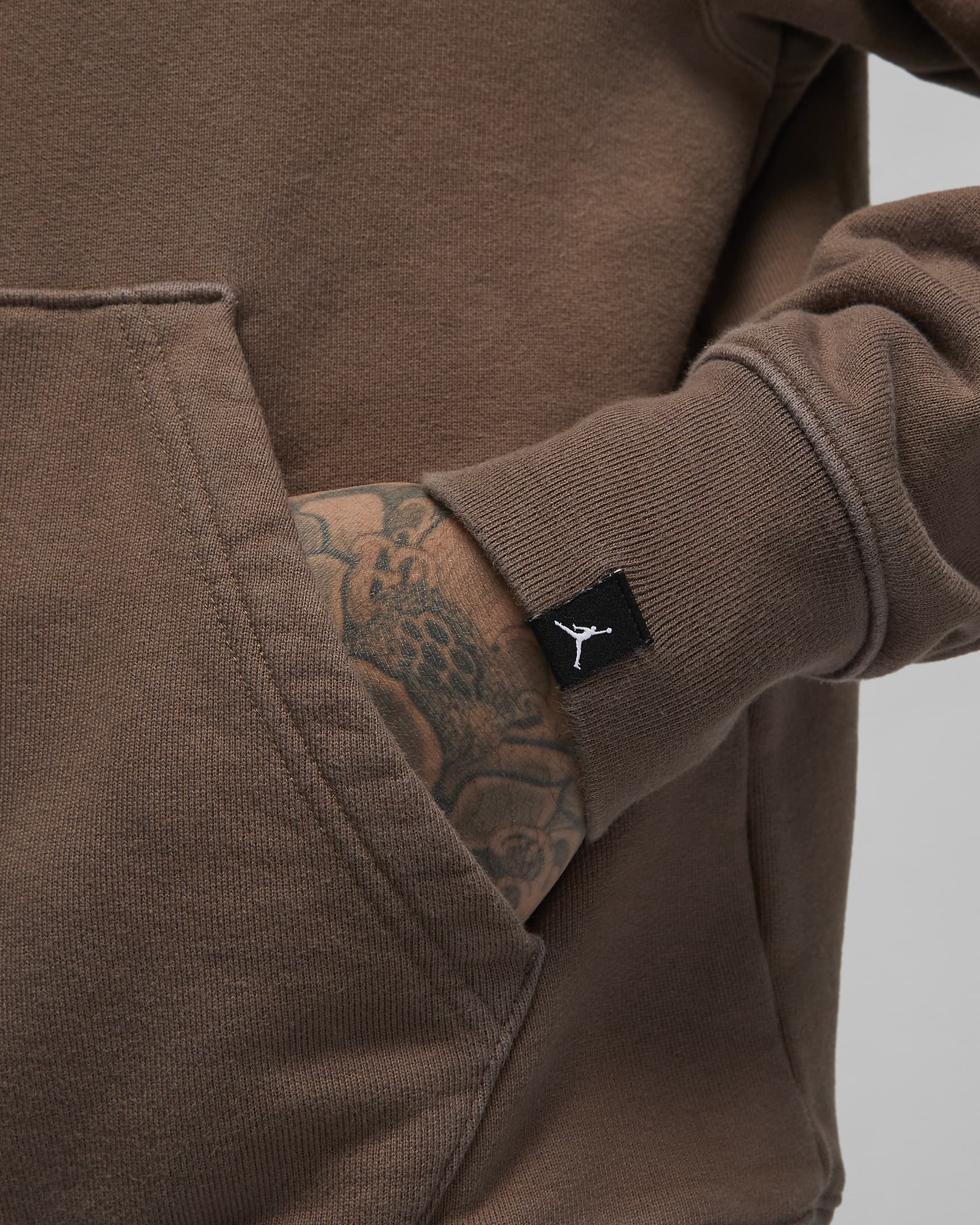 Air Jordan Wordmark Men's Fleece Hoodie. Nike NO