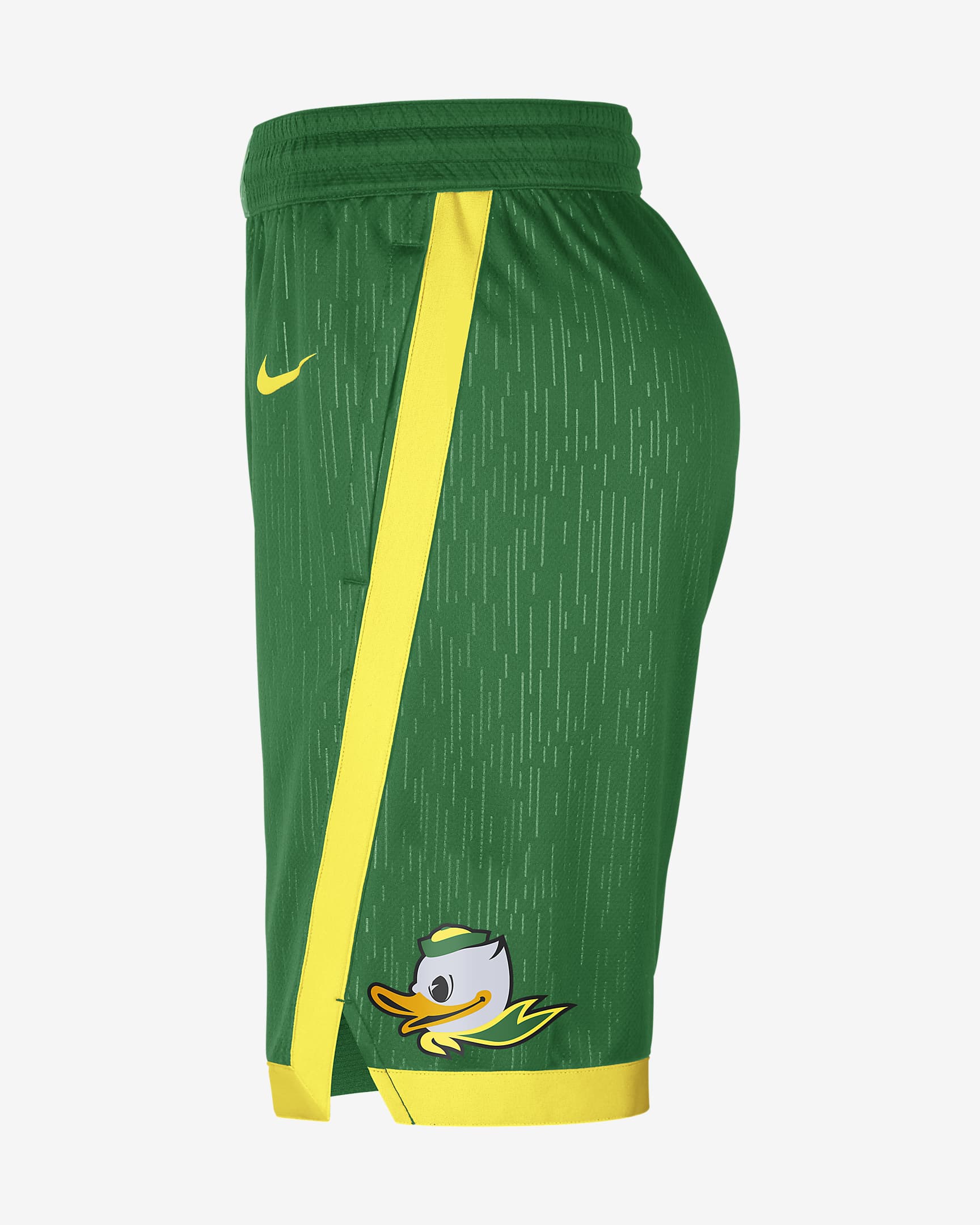 Nike College Dri-FIT (Oregon) Men's Basketball Shorts - Apple Green/Yellow Strike/Yellow Strike