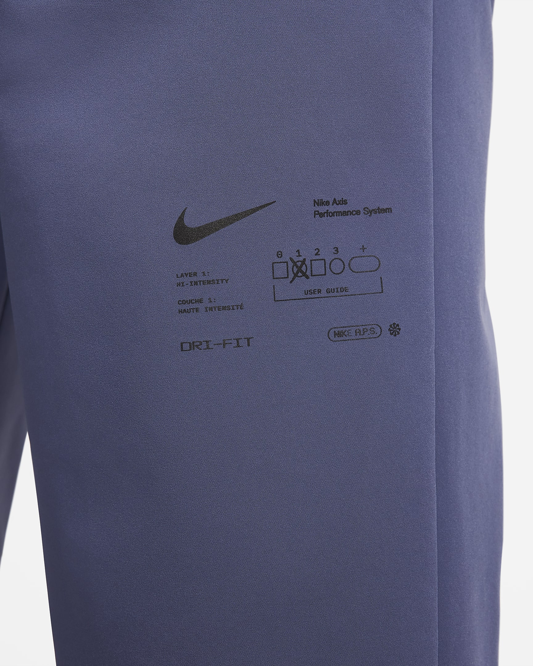 Nike A.P.S. Dri-FIT szőtt, sokoldalú férfinadrág - Thunder Blue/Fekete