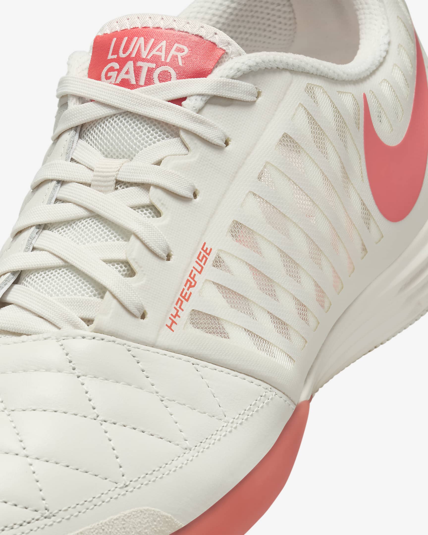 Sapatilhas de futsal de perfil baixo Nike Lunargato II - Phantom/Light Wild Mango