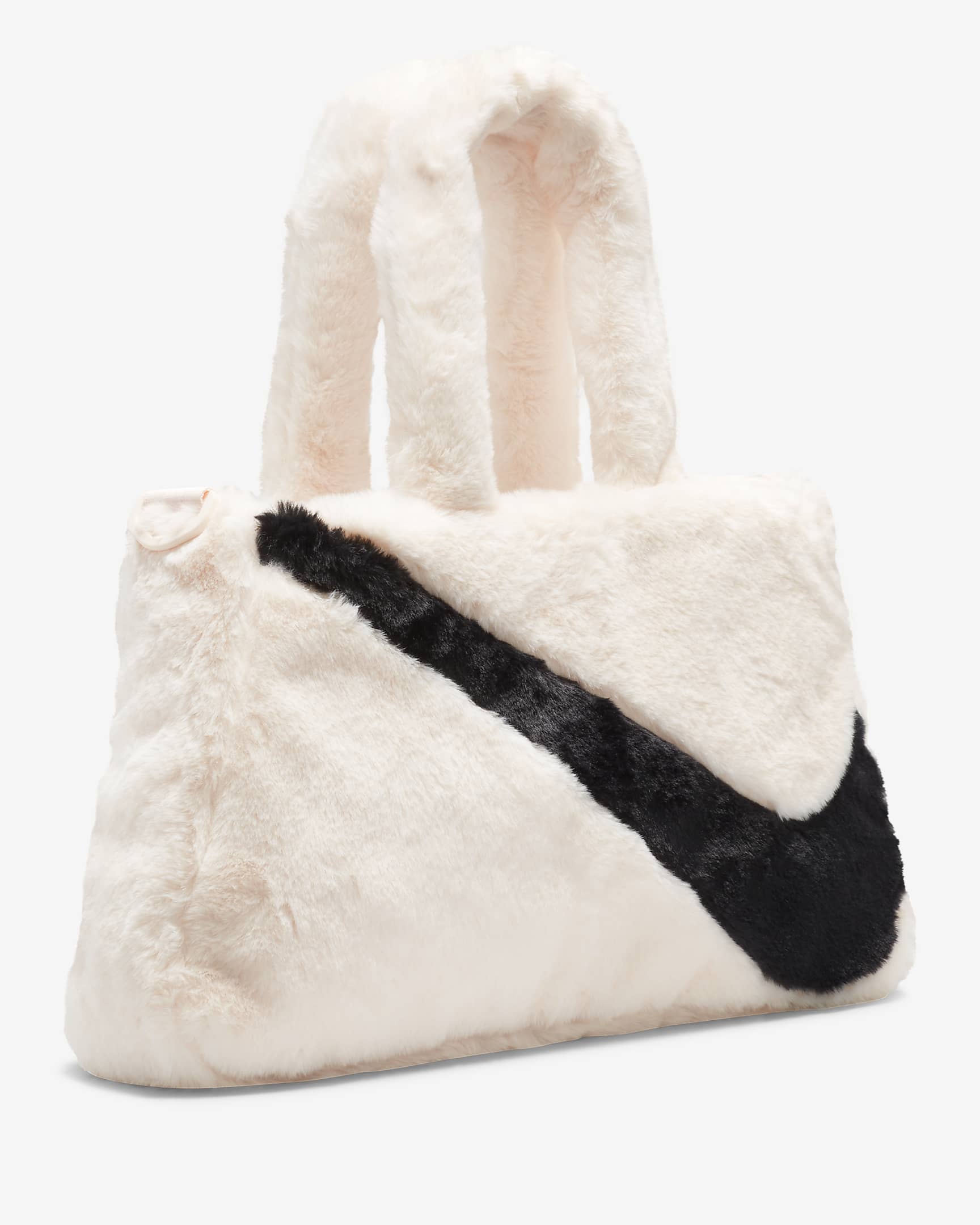 Nike Sportswear Faux Fur Tote (10L) - Guava Ice/Guava Ice/Black