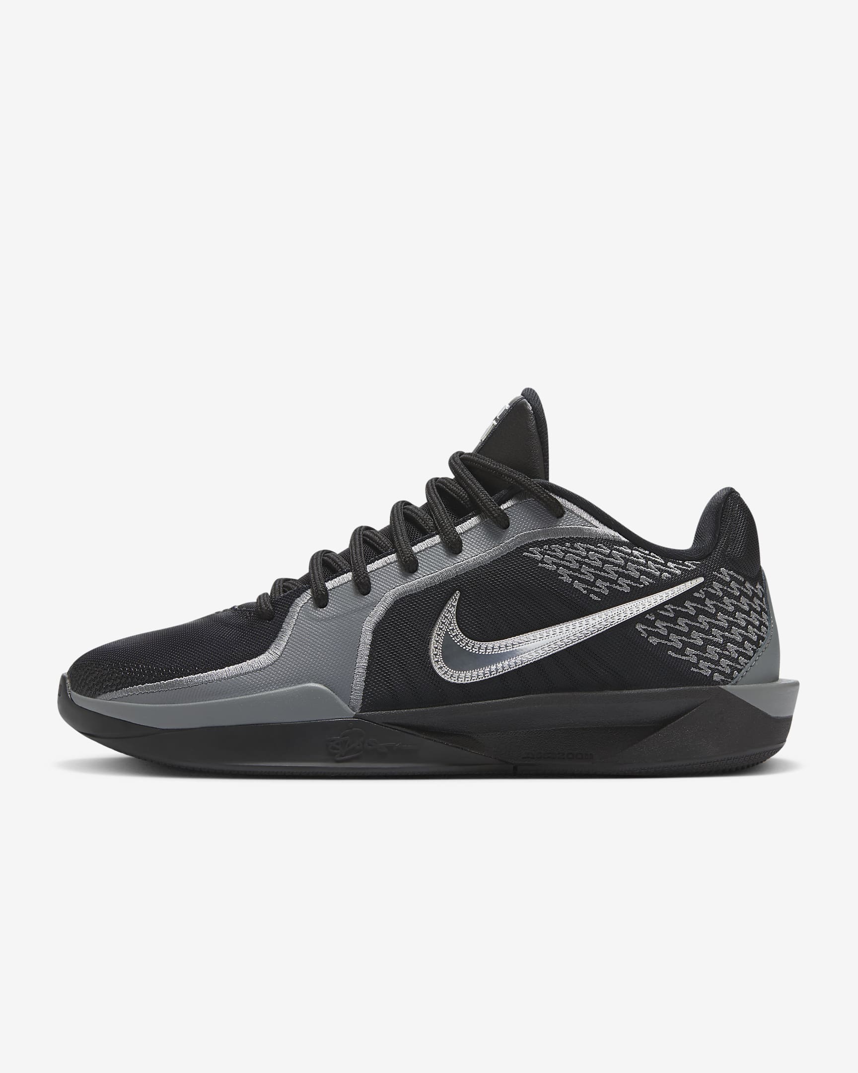 Sabrina 2 'Mirrored' EP Basketball Shoes - Black/Smoke Grey/Opti Yellow/Metallic Silver