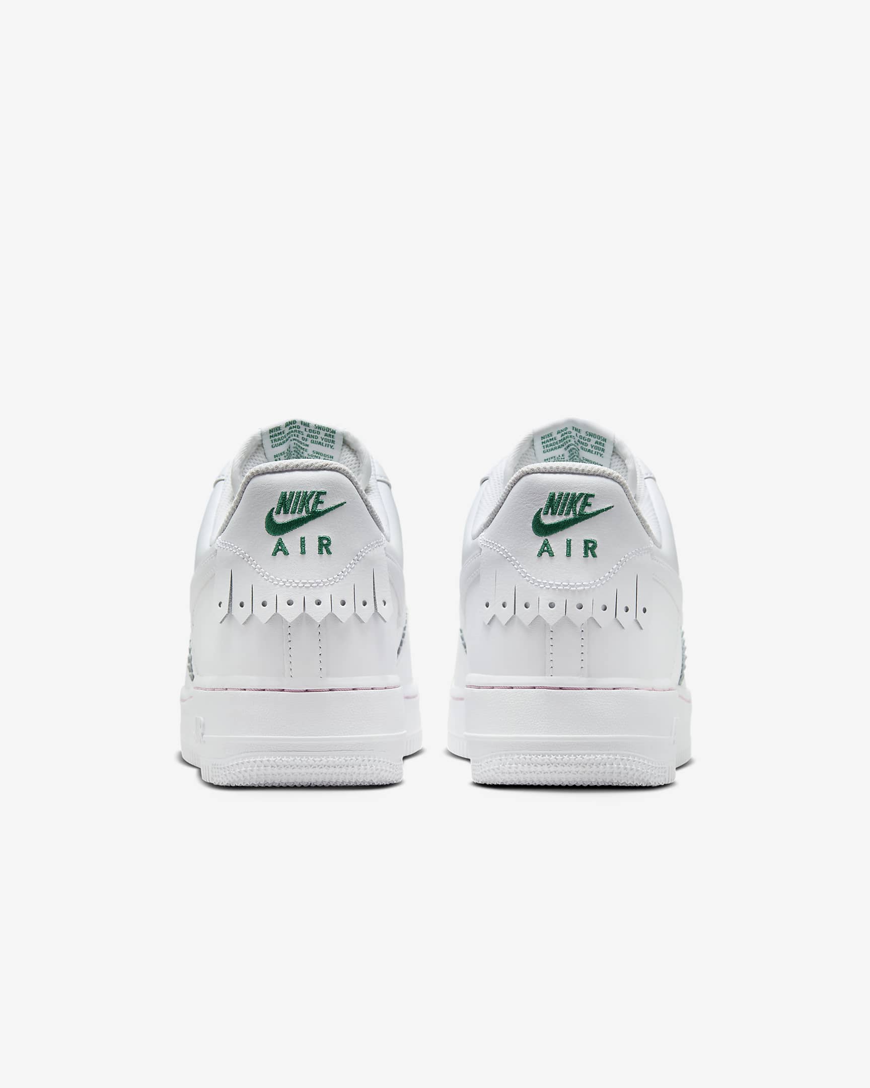 Nike Air Force 1 '07 LV8 Men's Shoes - White/Medium Soft Pink/Malachite/White