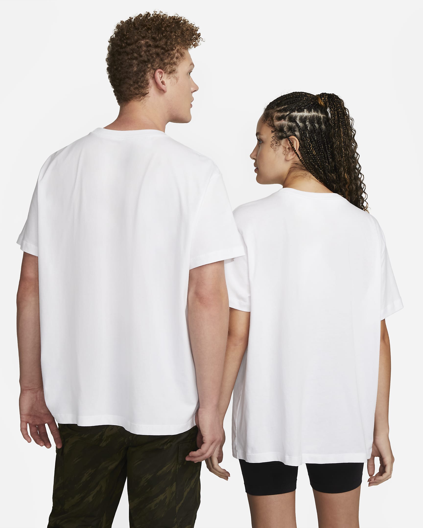 Nike Sportswear Essentials Women's T-Shirt - White/Black