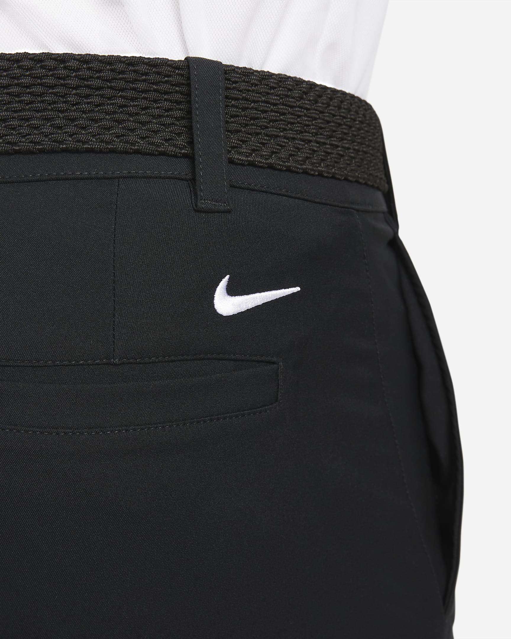 Nike Dri-FIT Victory golfbukse til herre - Svart/Hvit