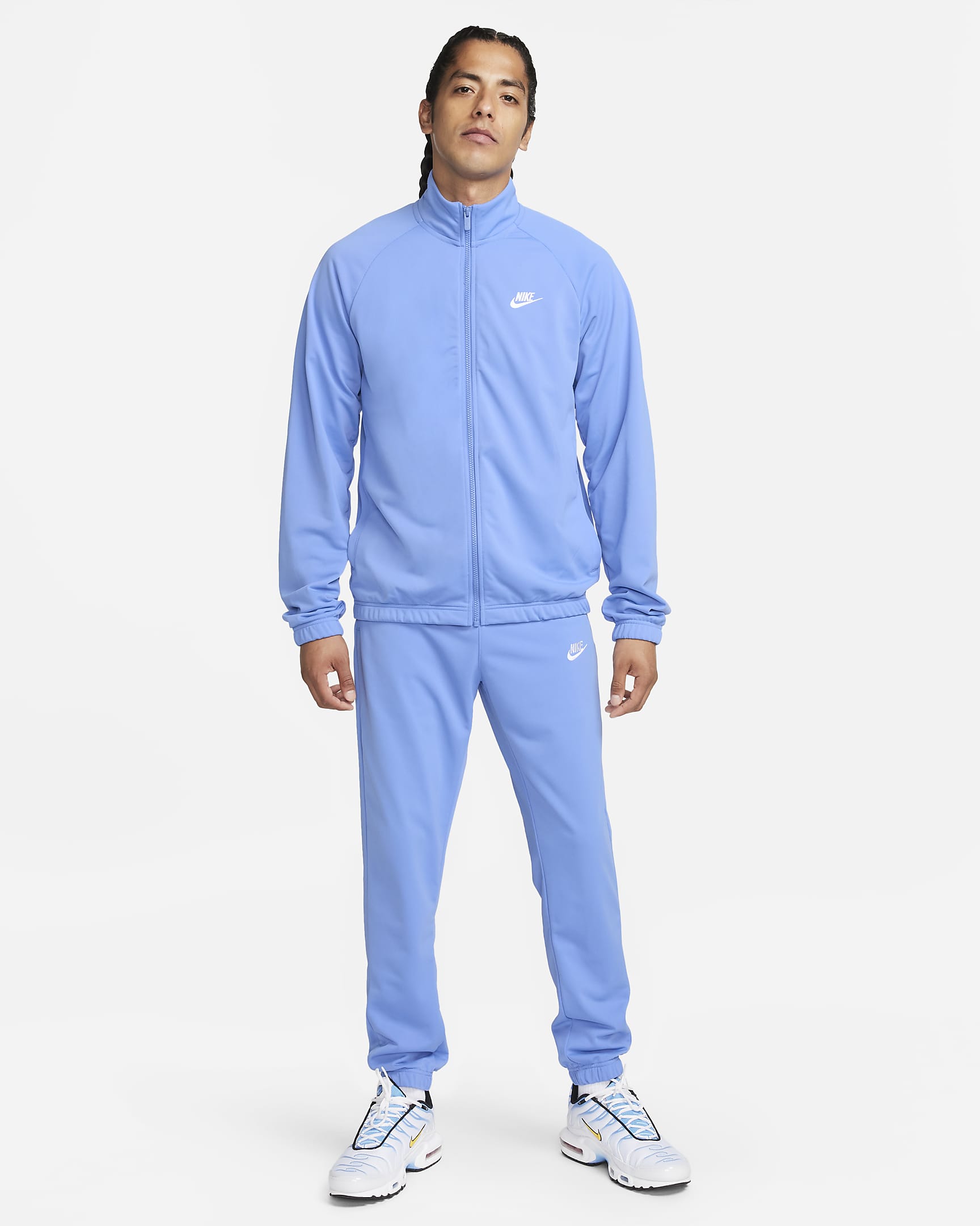 Nike Club Men's Poly-Knit Tracksuit. Nike UK