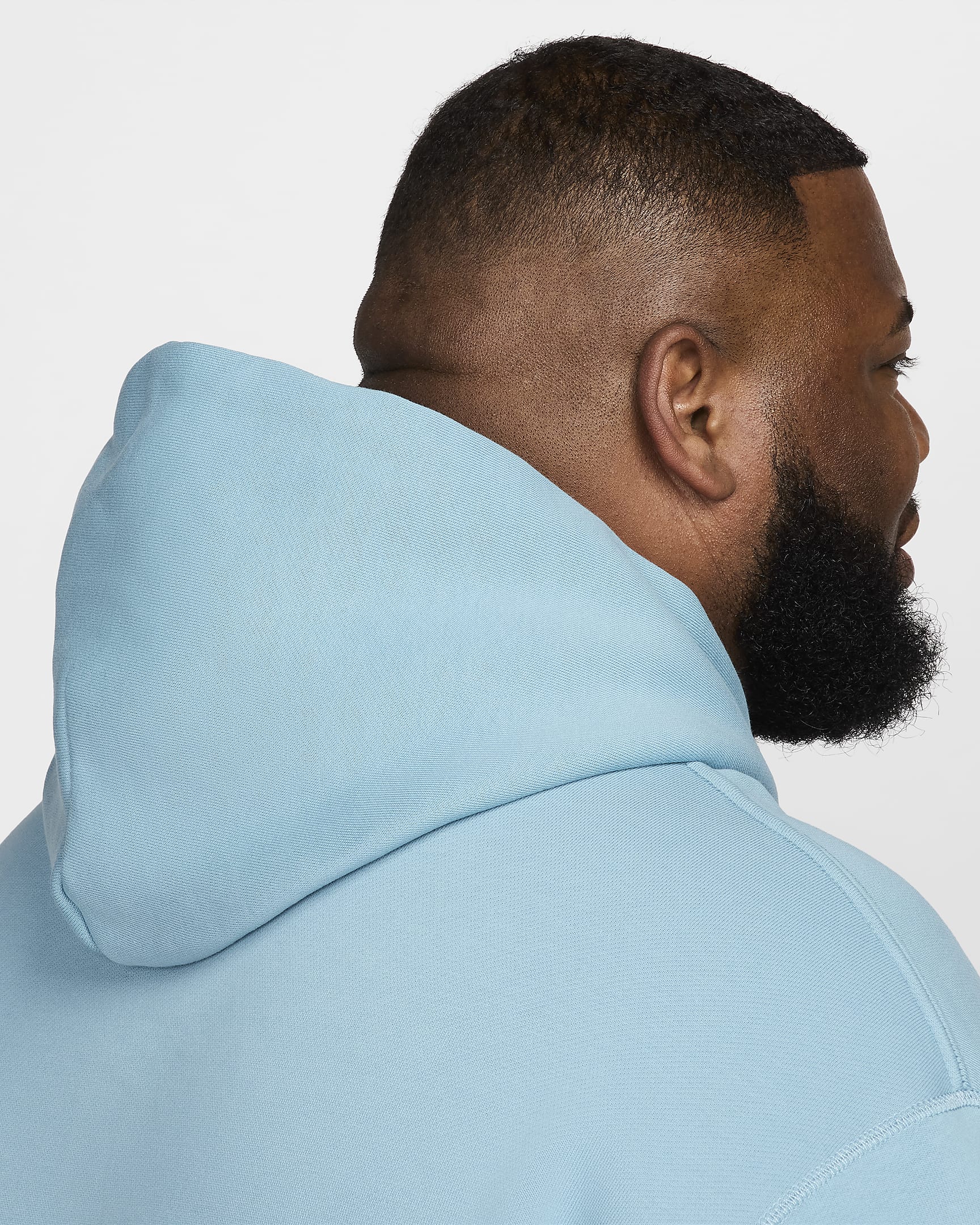 Nike SB Fleece Kapüşonlu Kaykay Sweatshirt'ü - Denim Turquoise/Beyaz